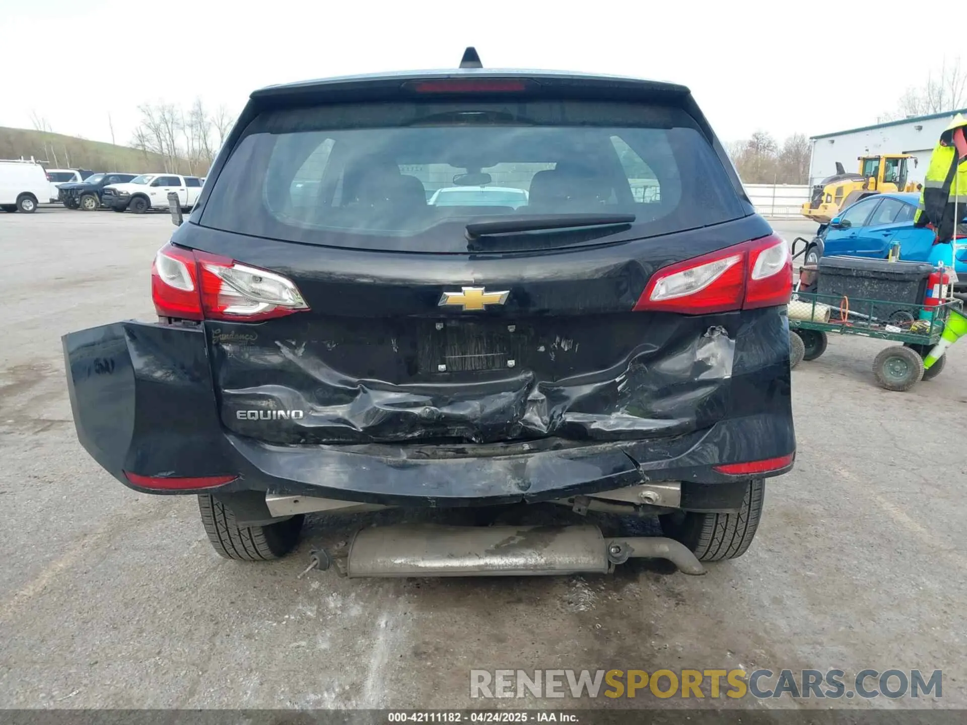 16 fotografías del automóvil dañado 2GNAXHEV6K6221932 CHEVROLET EQUINOX 2019