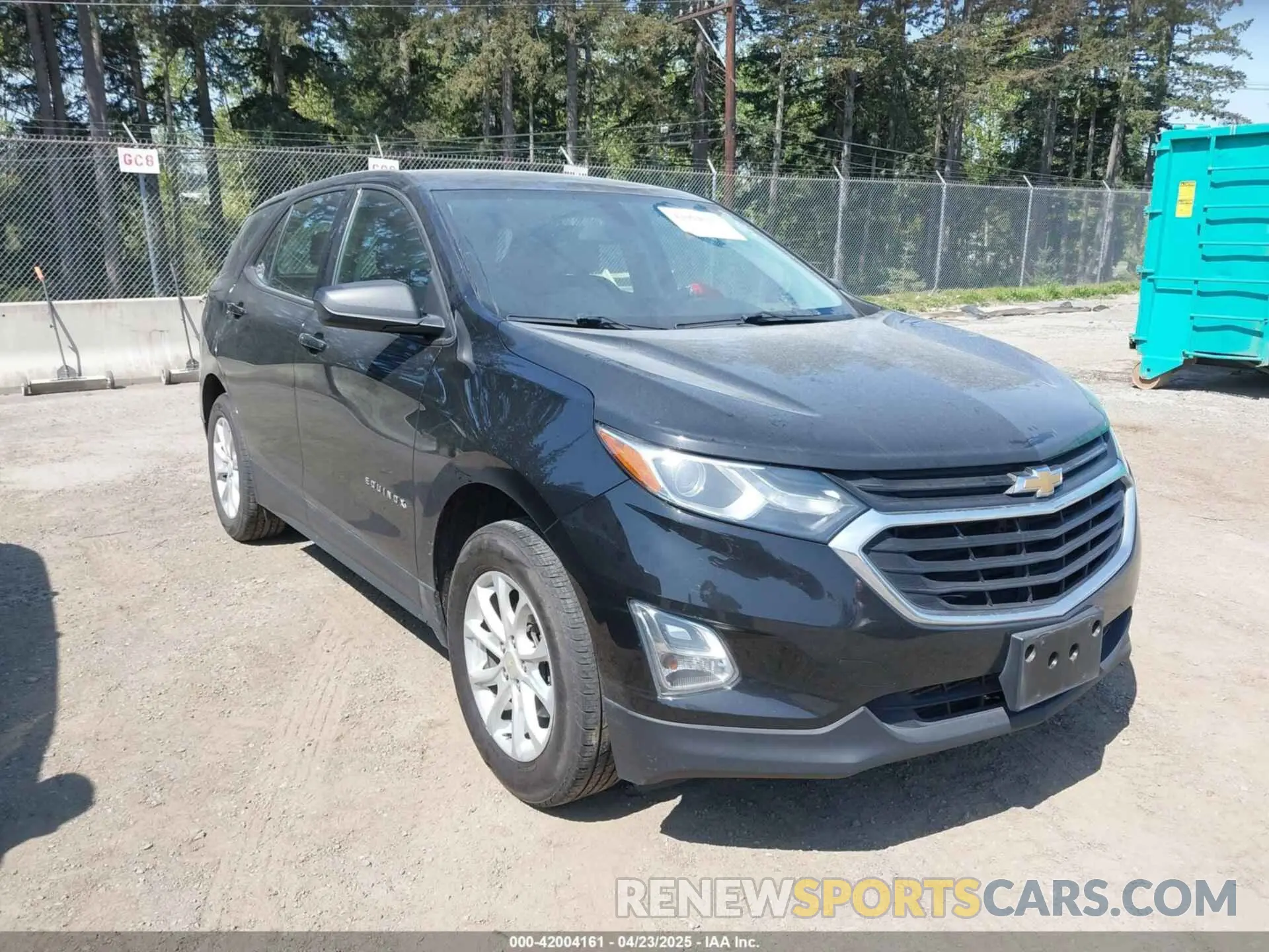 1 fotografías del automóvil dañado 2GNAXHEV7K6212446 CHEVROLET EQUINOX 2019