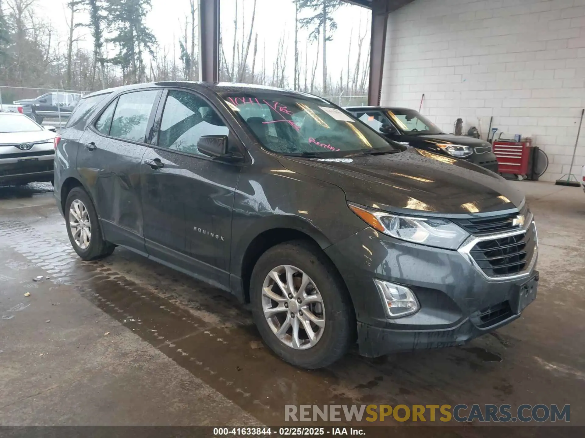 1 fotografías del automóvil dañado 2GNAXHEV8K6118463 CHEVROLET EQUINOX 2019