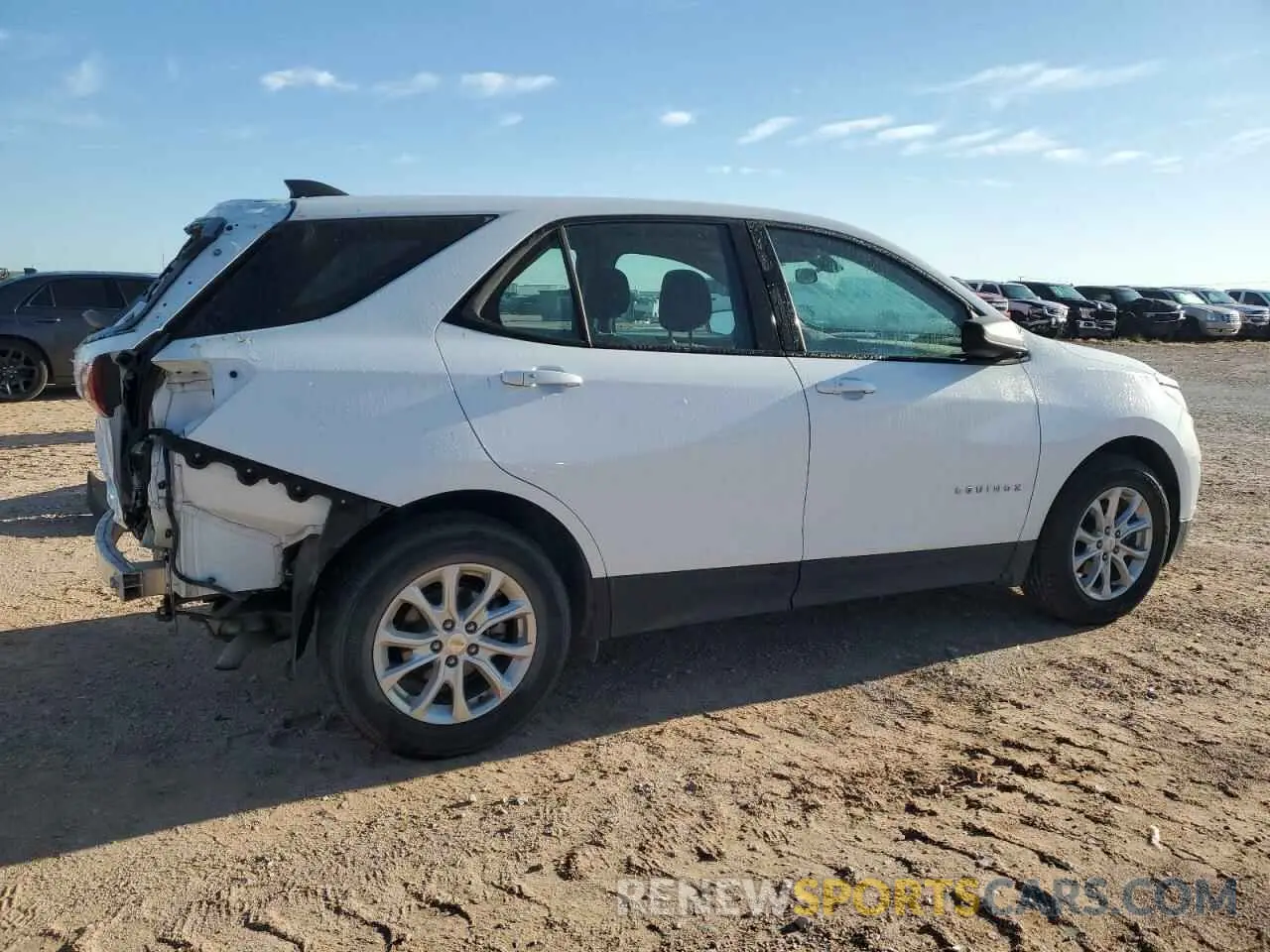 3 fotografías del automóvil dañado 2GNAXHEV8K6227957 CHEVROLET EQUINOX 2019