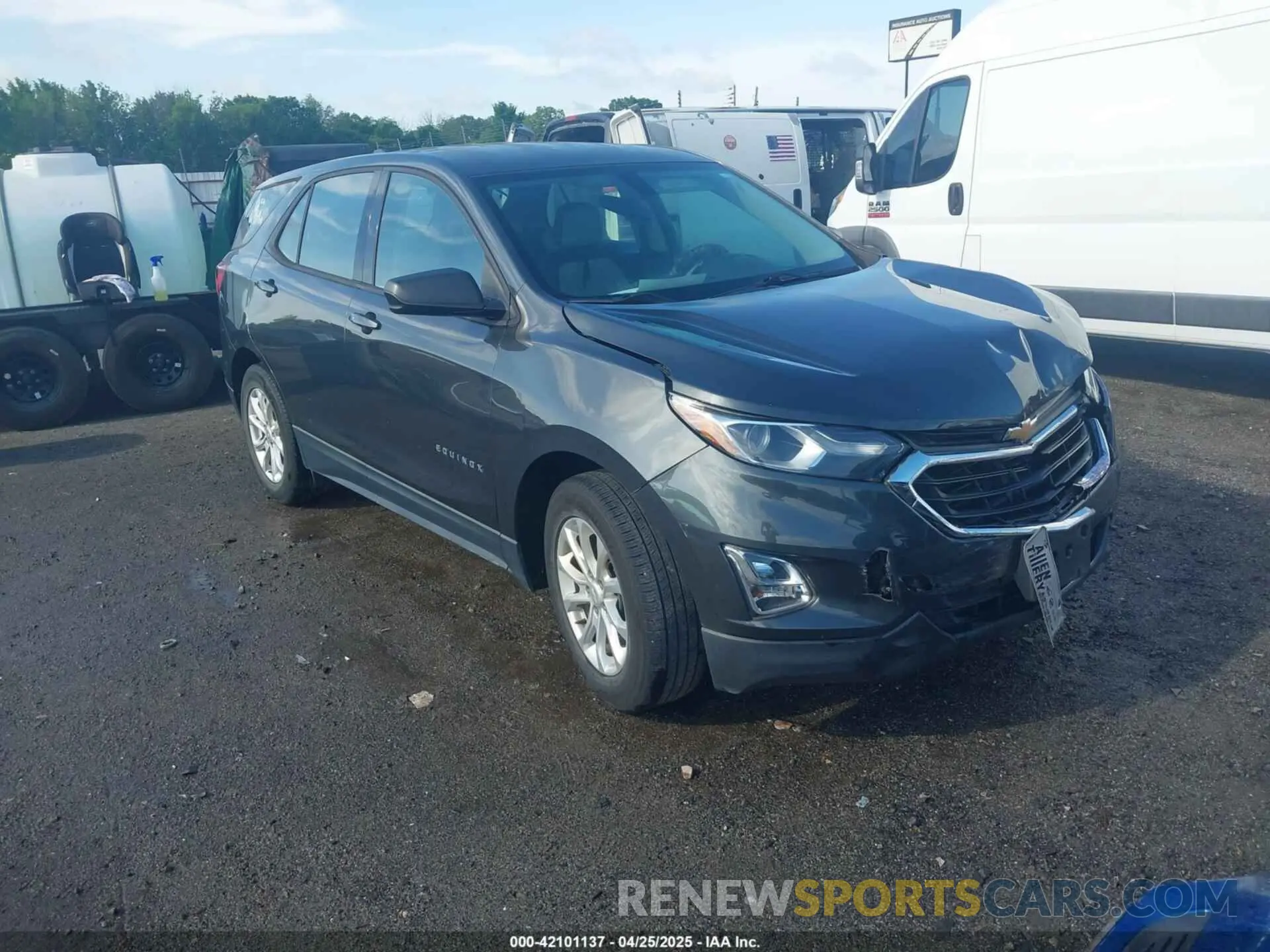 1 fotografías del automóvil dañado 2GNAXHEV9K6146286 CHEVROLET EQUINOX 2019