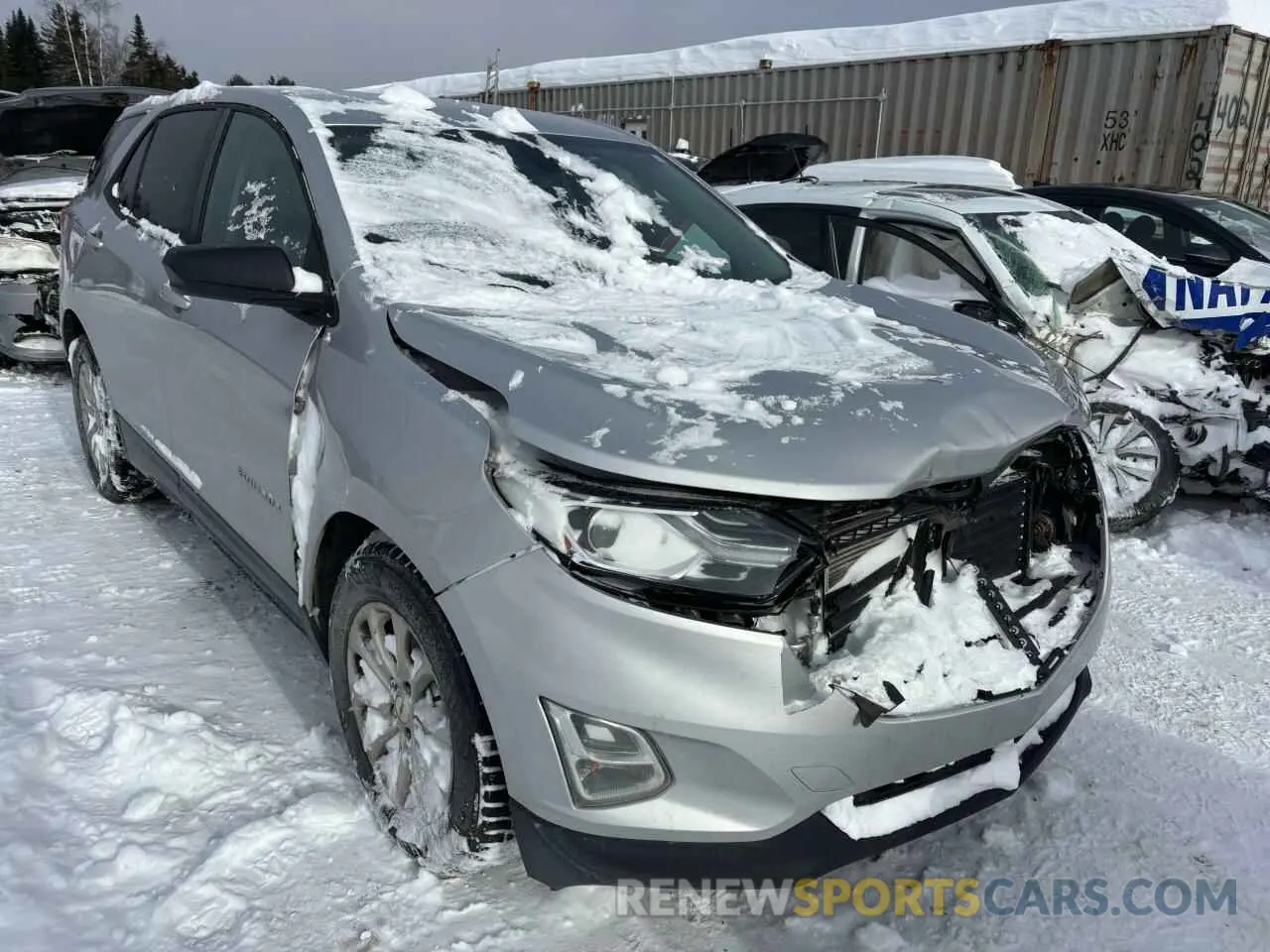 4 fotografías del automóvil dañado 2GNAXHEV9K6262457 CHEVROLET EQUINOX 2019