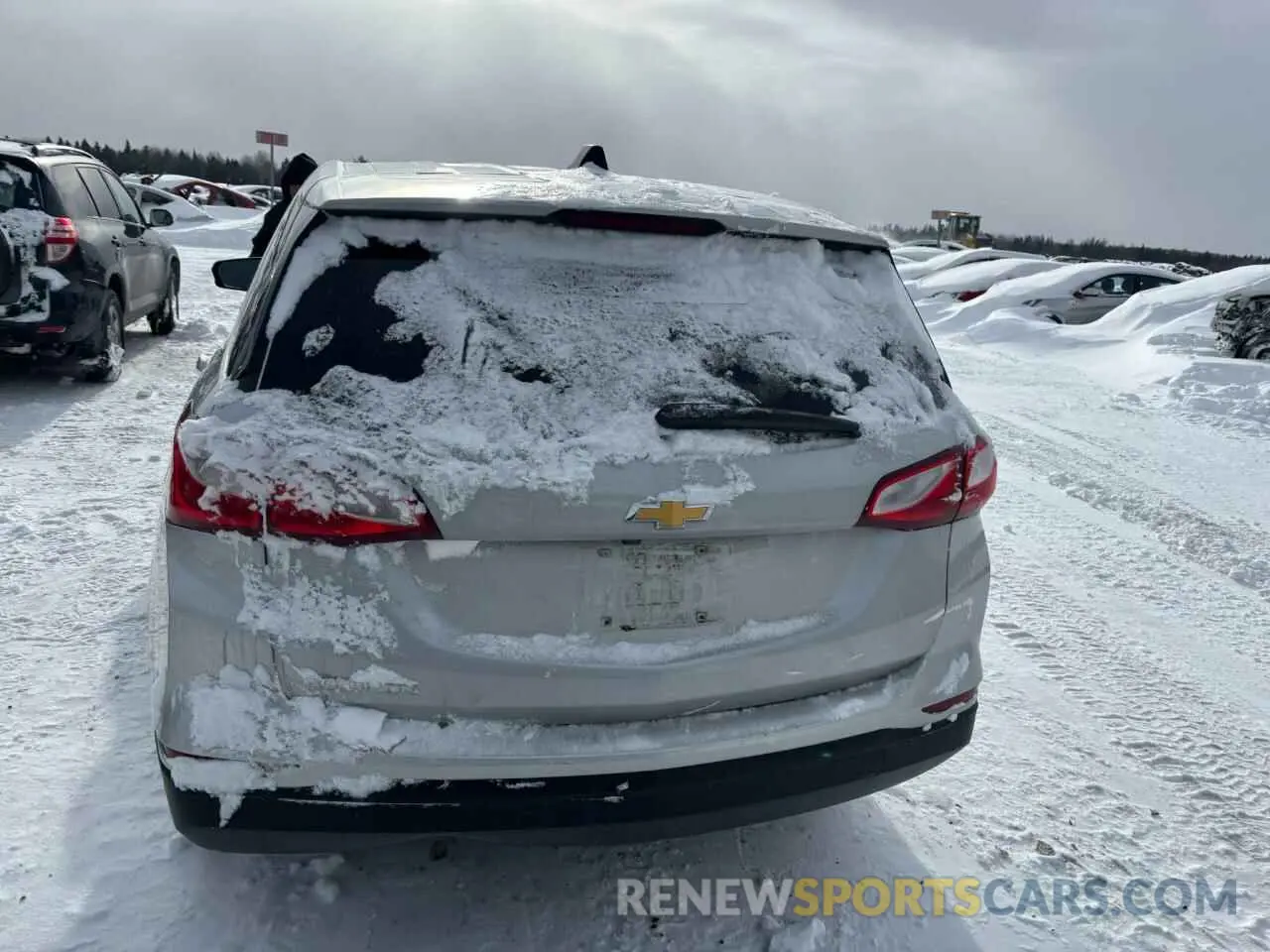 6 fotografías del automóvil dañado 2GNAXHEV9K6262457 CHEVROLET EQUINOX 2019