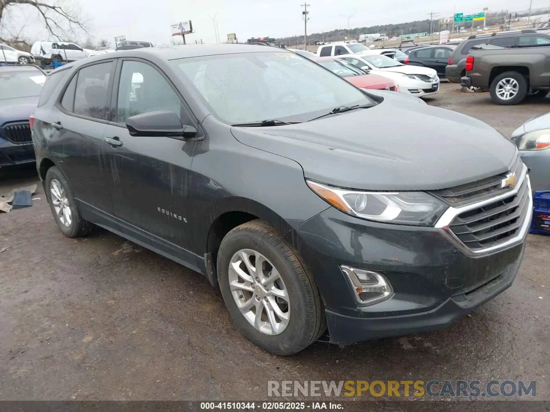 1 fotografías del automóvil dañado 2GNAXHEV9K6285429 CHEVROLET EQUINOX 2019