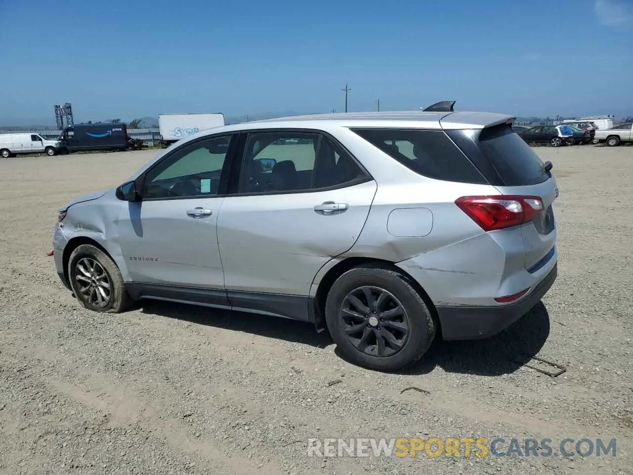 2 fotografías del automóvil dañado 2GNAXHEVXK6201103 CHEVROLET EQUINOX 2019