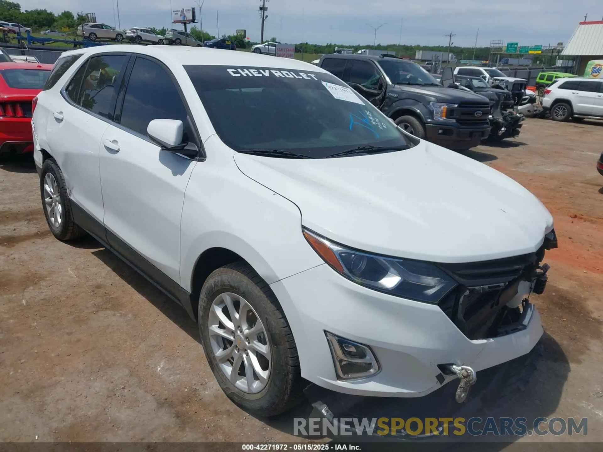 1 fotografías del automóvil dañado 2GNAXJEV0K6243934 CHEVROLET EQUINOX 2019