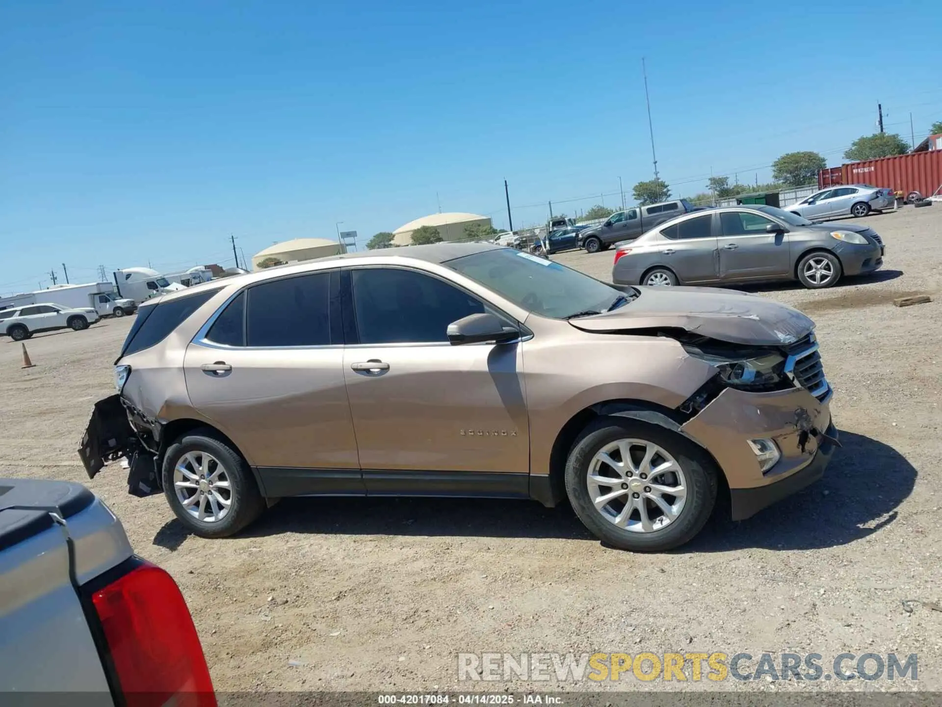 13 fotografías del automóvil dañado 2GNAXJEV2K6239416 CHEVROLET EQUINOX 2019