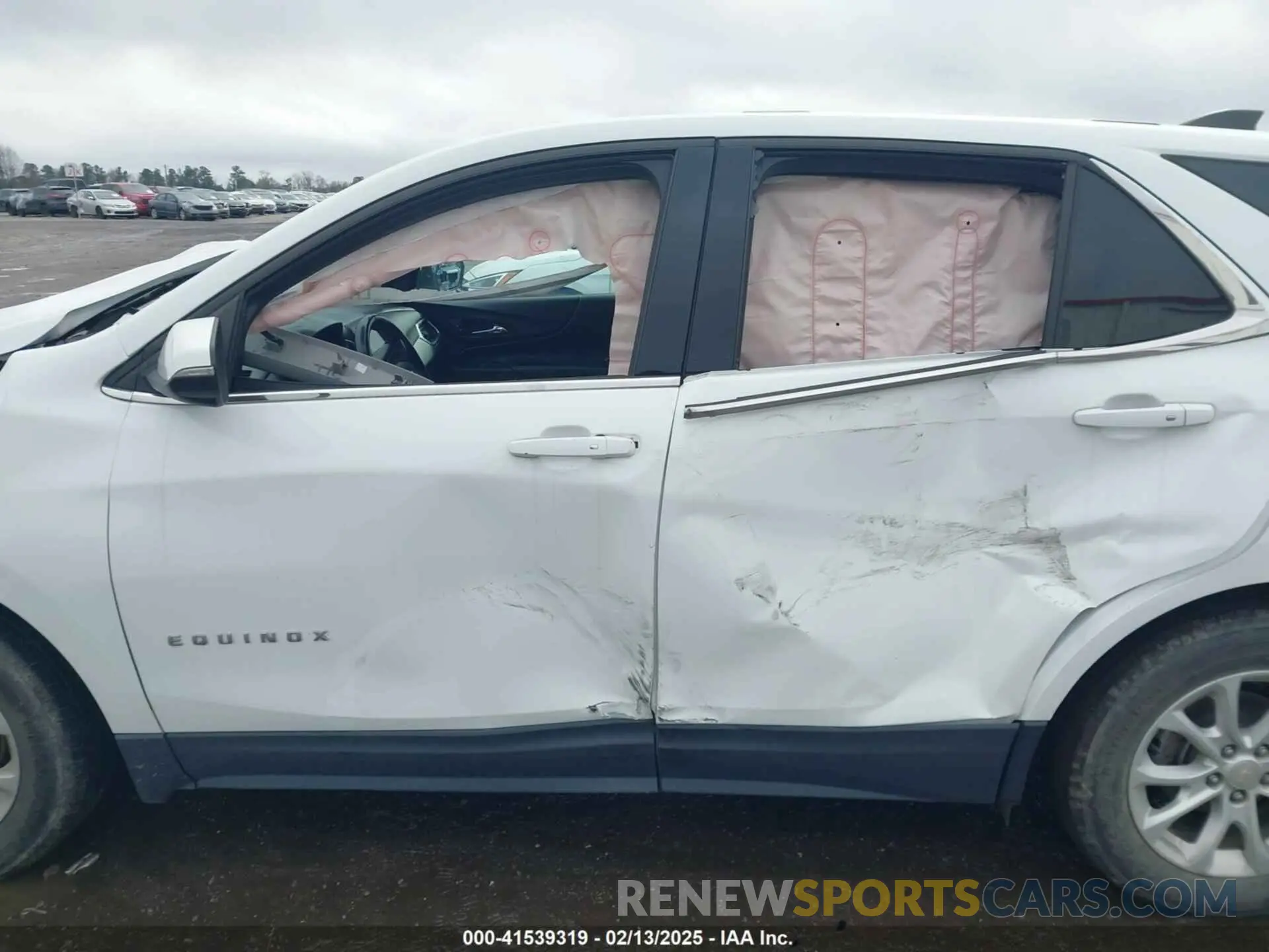 15 fotografías del automóvil dañado 2GNAXJEV2K6246091 CHEVROLET EQUINOX 2019