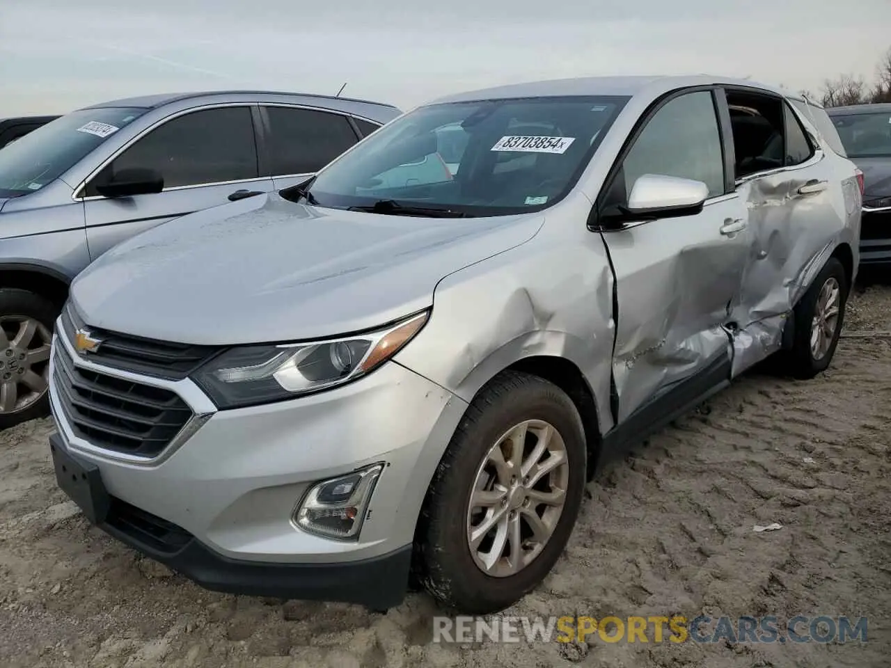 1 fotografías del automóvil dañado 2GNAXJEV7K6150828 CHEVROLET EQUINOX 2019