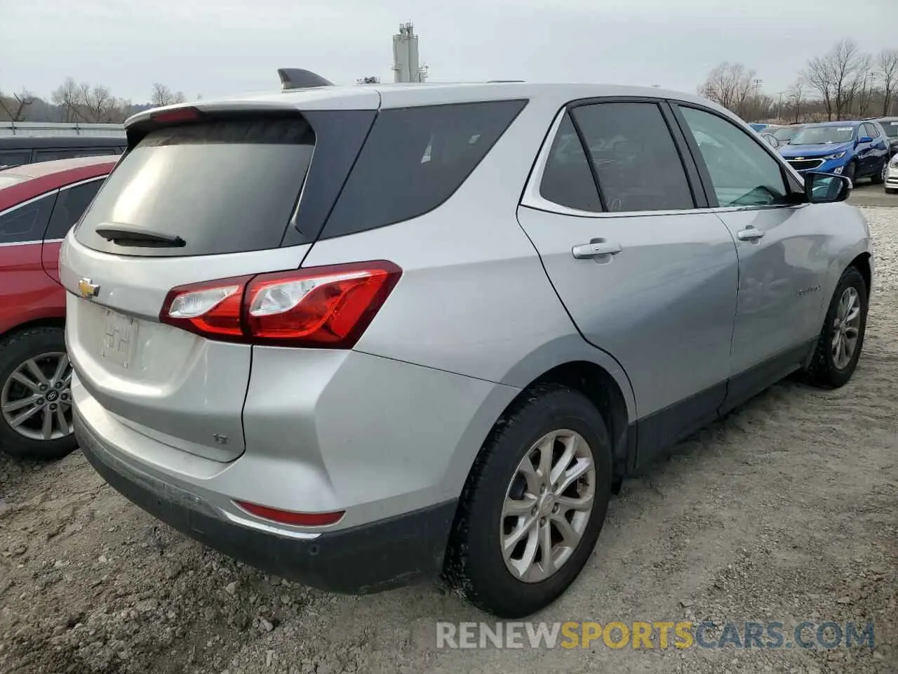 3 fotografías del automóvil dañado 2GNAXJEV7K6150828 CHEVROLET EQUINOX 2019