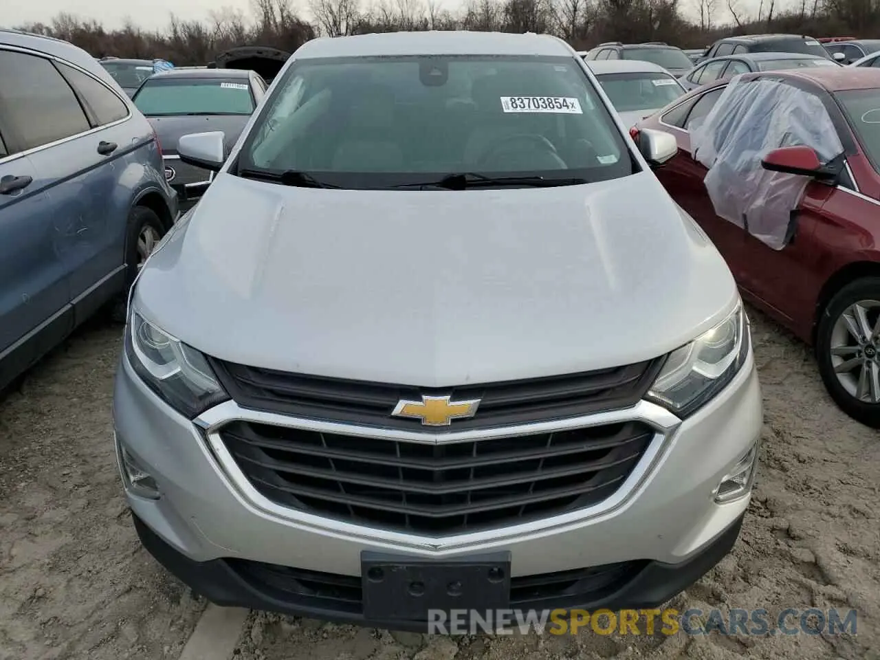 5 fotografías del automóvil dañado 2GNAXJEV7K6150828 CHEVROLET EQUINOX 2019