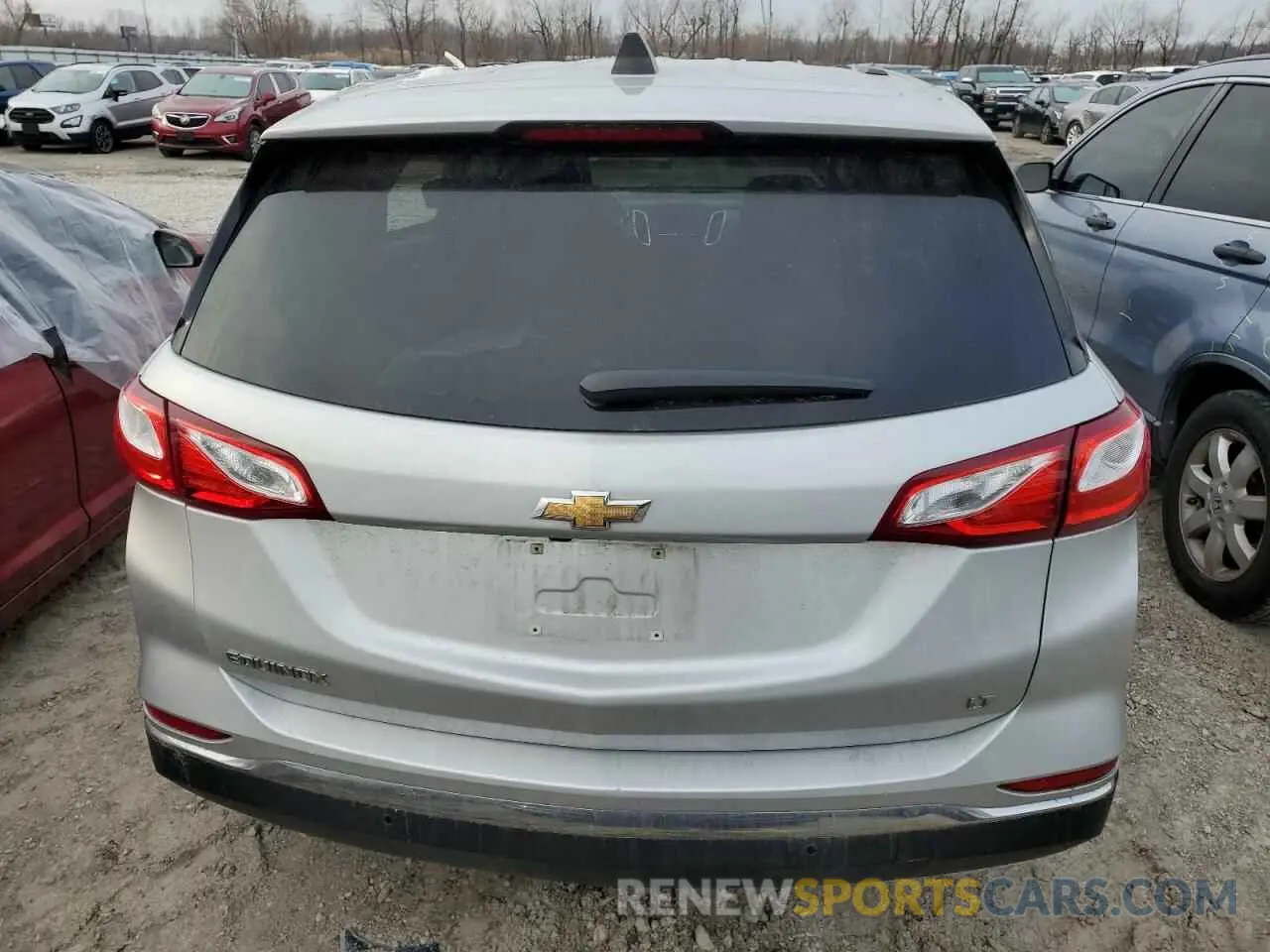 6 fotografías del automóvil dañado 2GNAXJEV7K6150828 CHEVROLET EQUINOX 2019