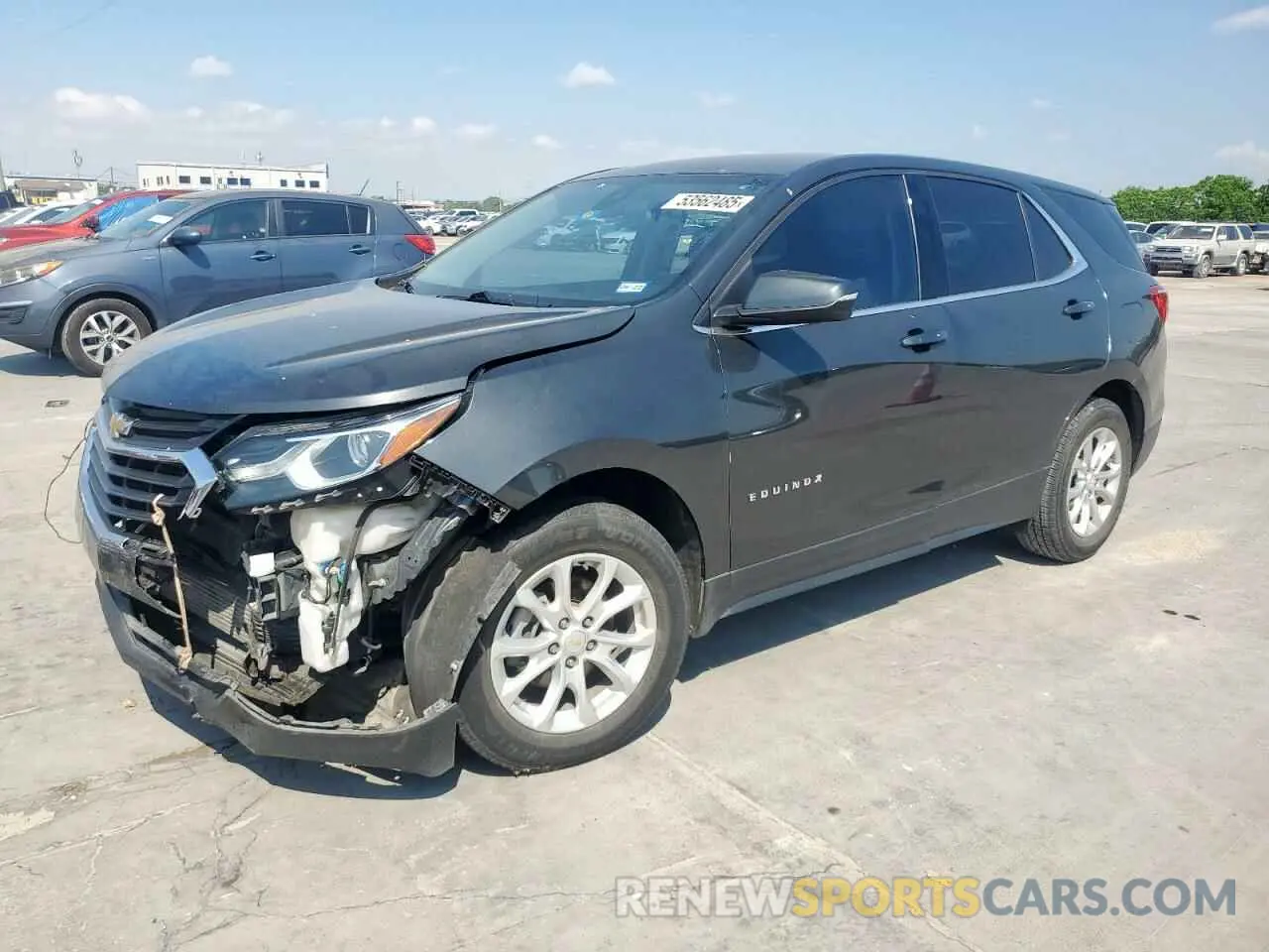 1 fotografías del automóvil dañado 2GNAXJEV9K6278066 CHEVROLET EQUINOX 2019