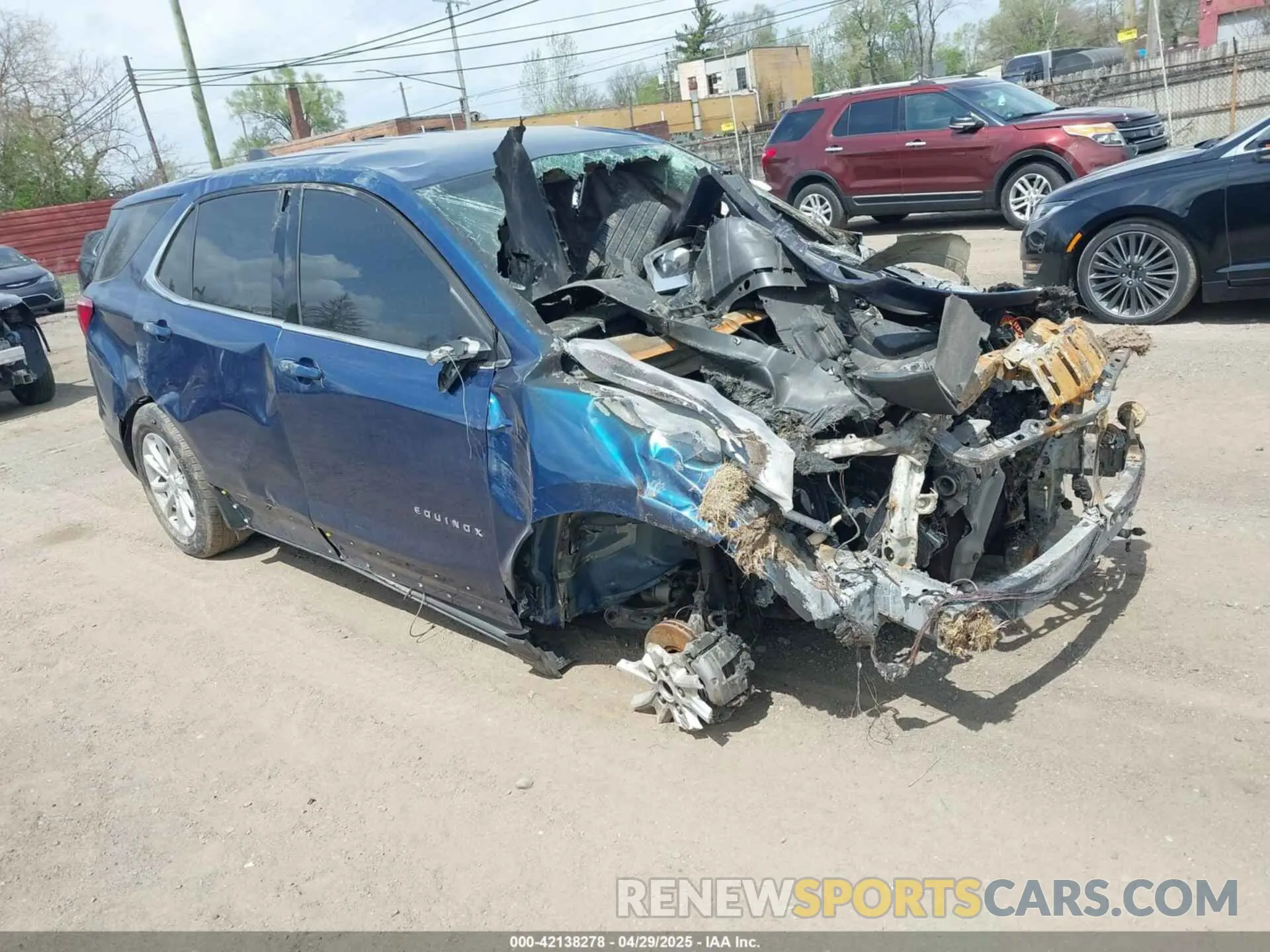 1 fotografías del automóvil dañado 2GNAXJEVXK6301807 CHEVROLET EQUINOX 2019