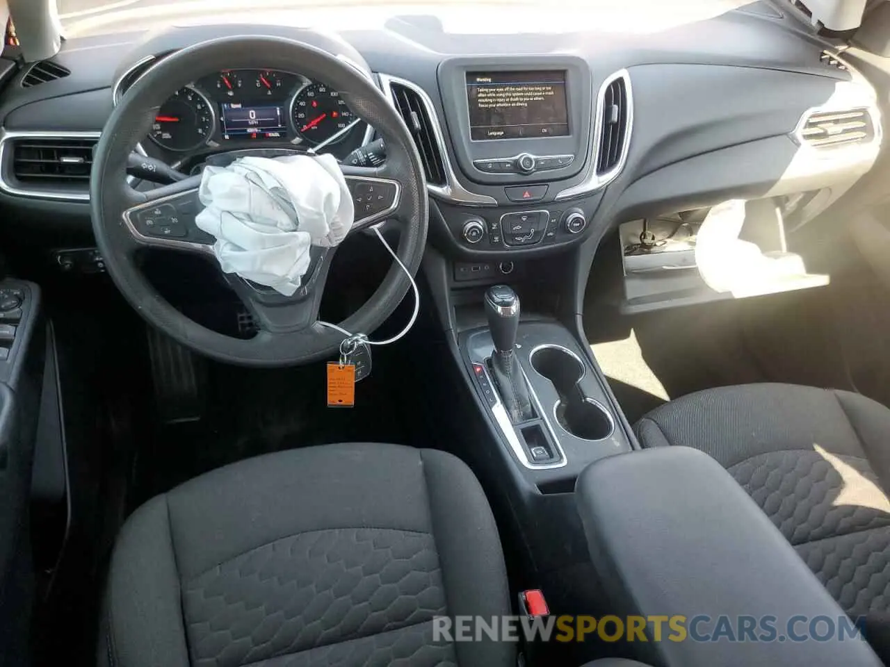 8 fotografías del automóvil dañado 2GNAXKEV0K6129194 CHEVROLET EQUINOX 2019