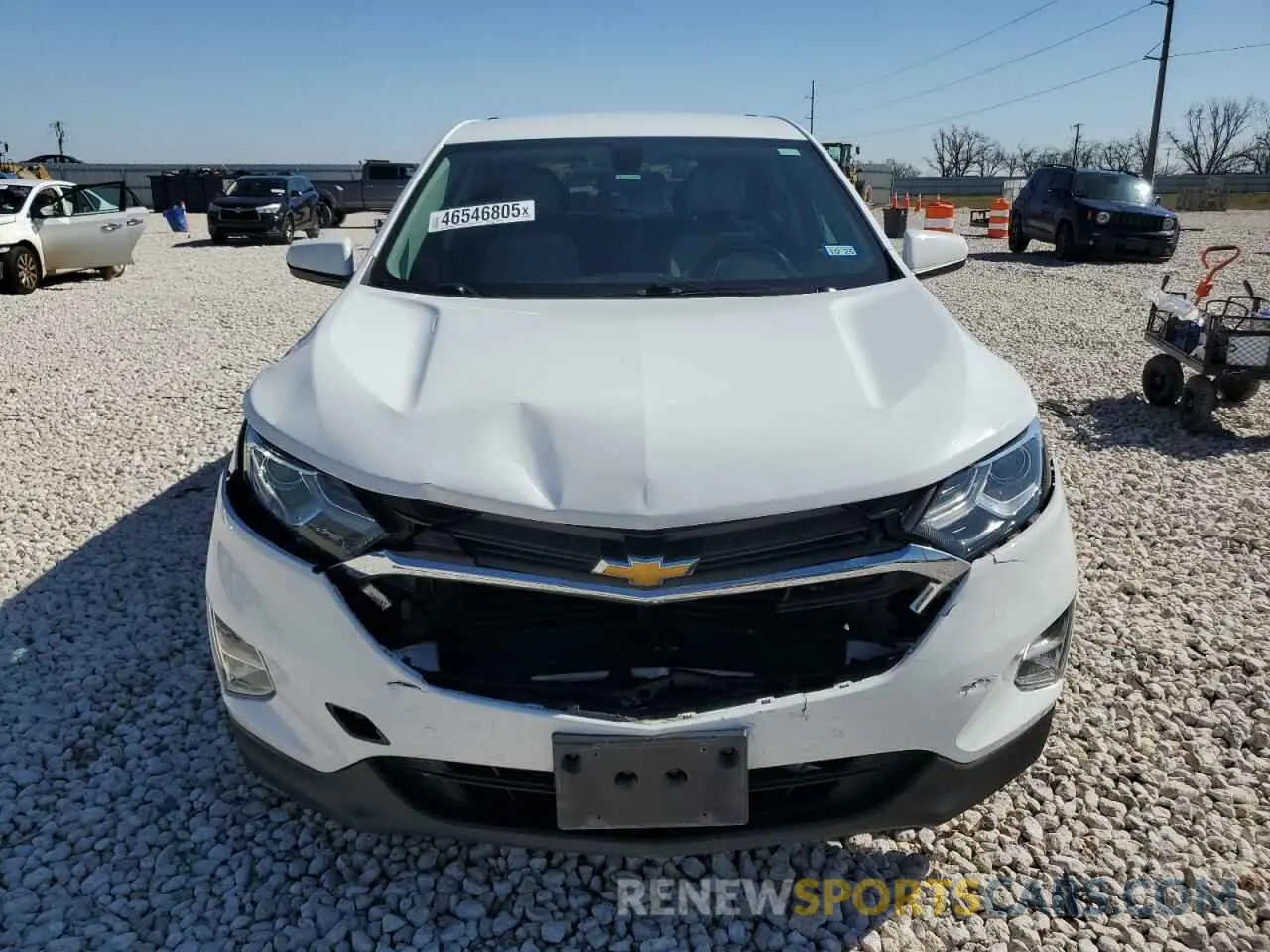 5 fotografías del automóvil dañado 2GNAXKEV0K6159280 CHEVROLET EQUINOX 2019
