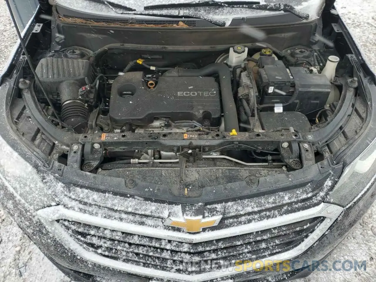 12 fotografías del automóvil dañado 2GNAXKEV0K6166990 CHEVROLET EQUINOX 2019