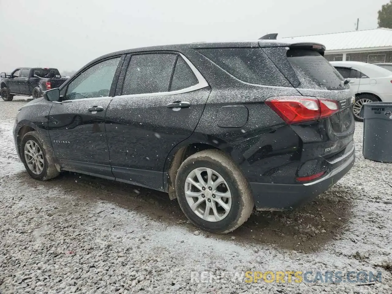 2 fotografías del automóvil dañado 2GNAXKEV0K6166990 CHEVROLET EQUINOX 2019