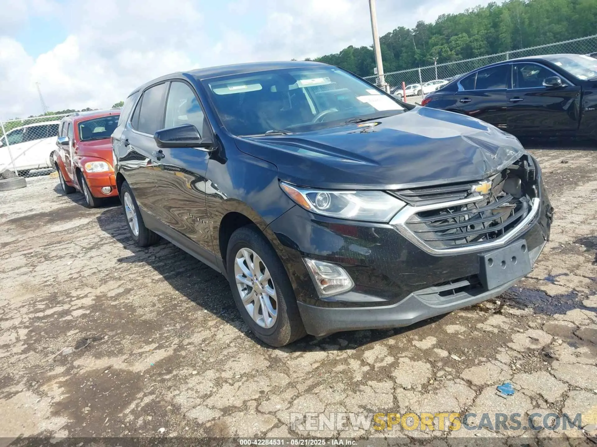 1 fotografías del automóvil dañado 2GNAXKEV0K6167475 CHEVROLET EQUINOX 2019