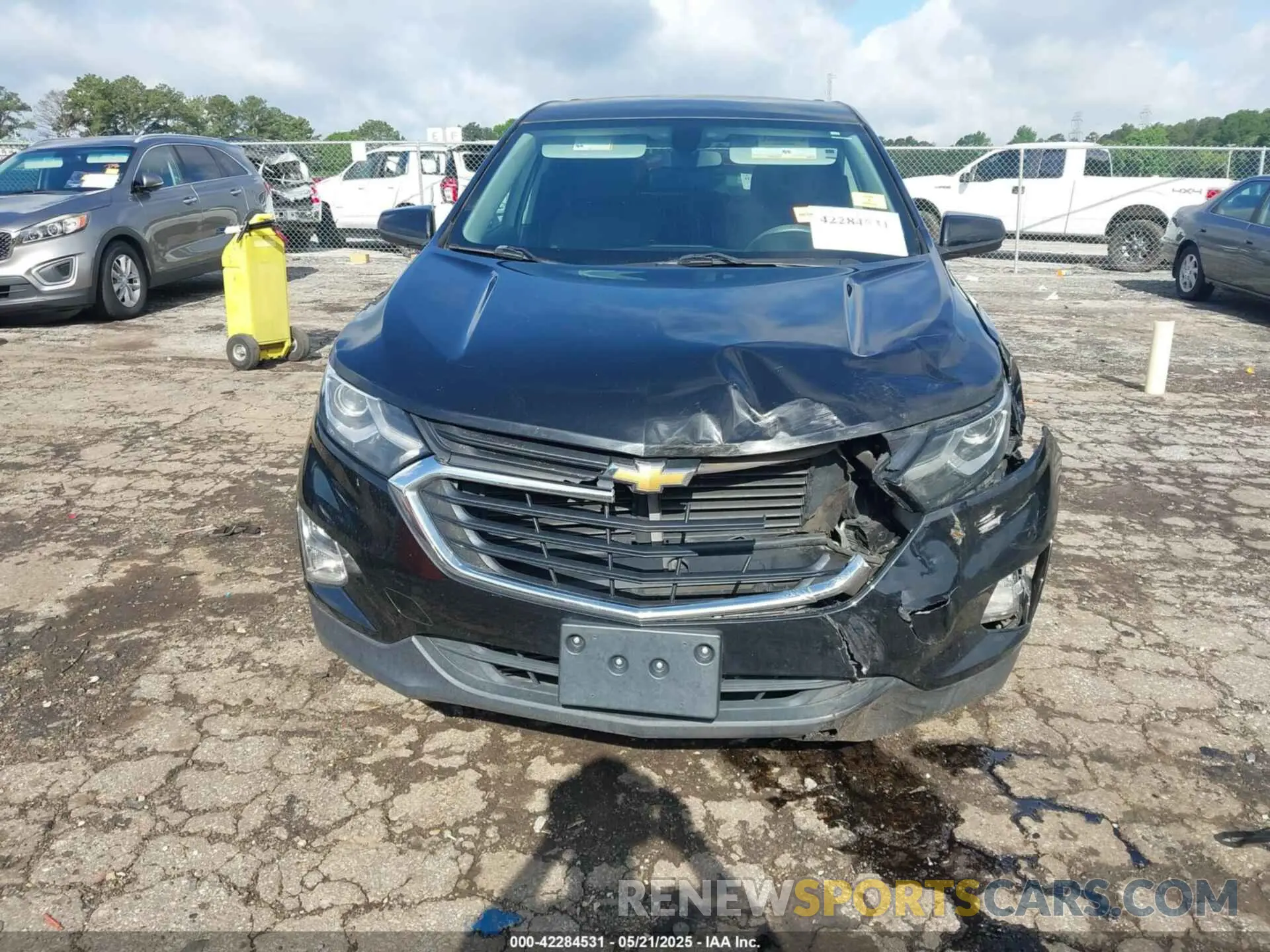 6 fotografías del automóvil dañado 2GNAXKEV0K6167475 CHEVROLET EQUINOX 2019
