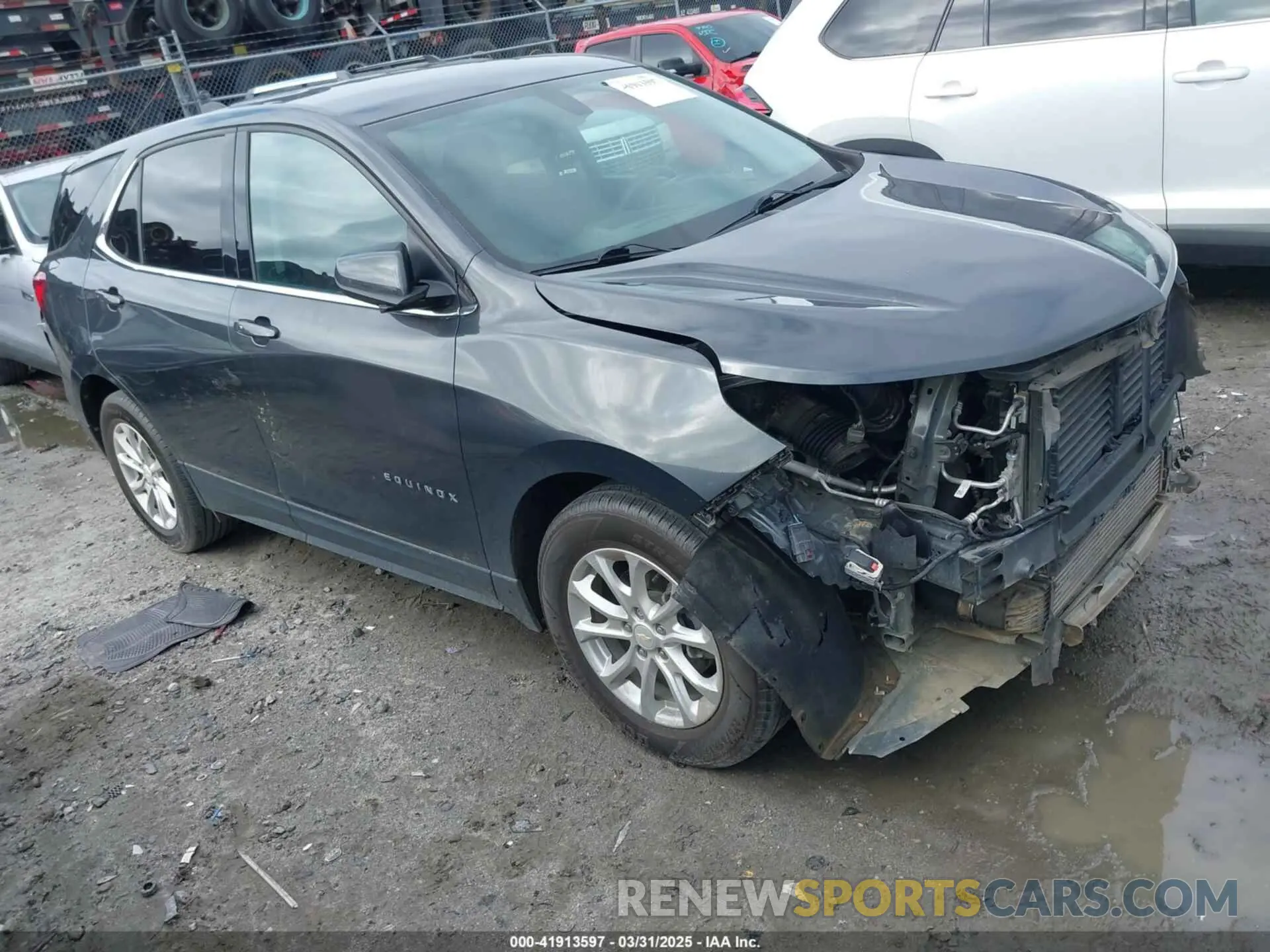 1 fotografías del automóvil dañado 2GNAXKEV0K6175950 CHEVROLET EQUINOX 2019