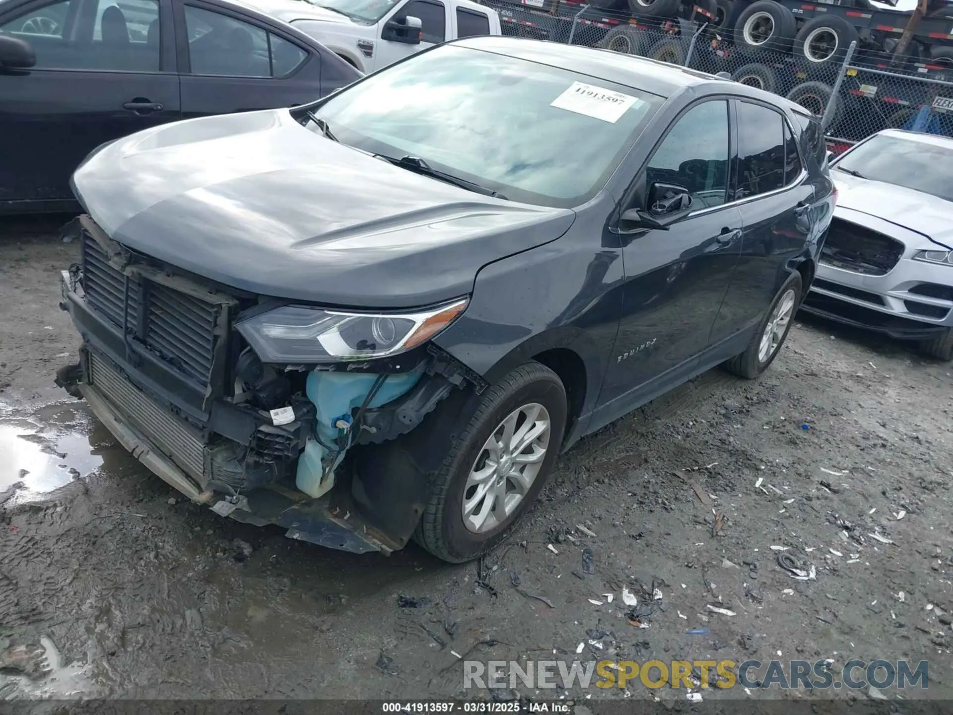 2 fotografías del automóvil dañado 2GNAXKEV0K6175950 CHEVROLET EQUINOX 2019