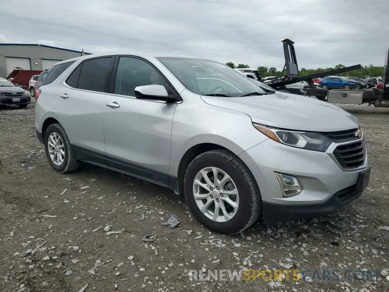 4 fotografías del automóvil dañado 2GNAXKEV0K6233524 CHEVROLET EQUINOX 2019