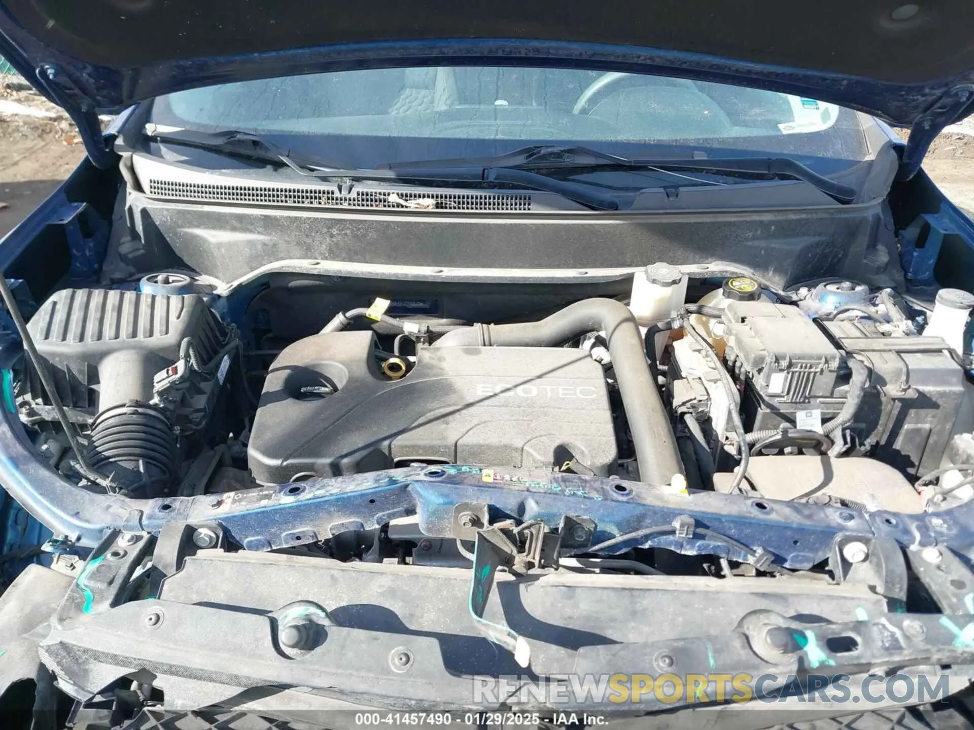 10 fotografías del automóvil dañado 2GNAXKEV0K6296672 CHEVROLET EQUINOX 2019