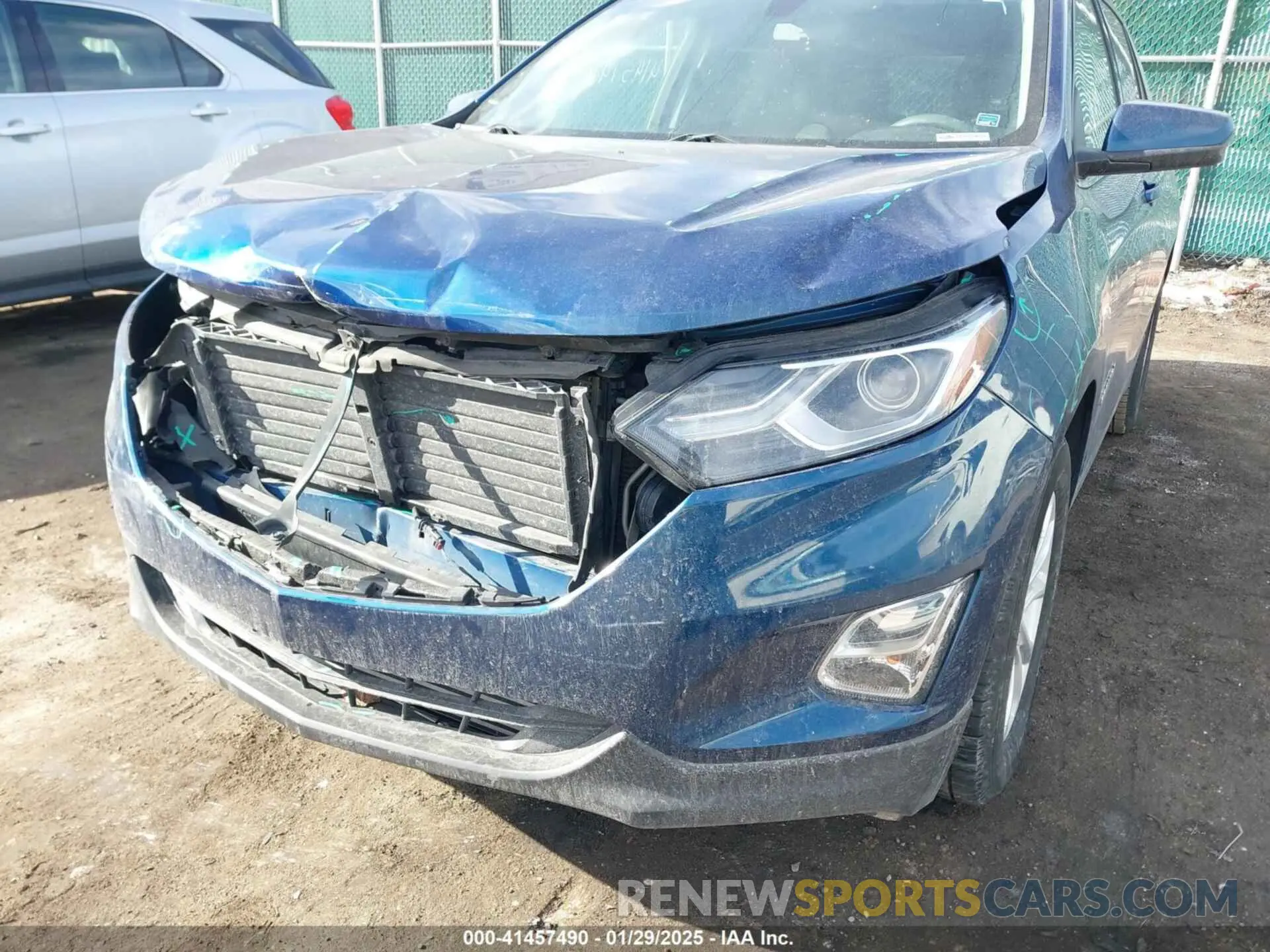 6 fotografías del automóvil dañado 2GNAXKEV0K6296672 CHEVROLET EQUINOX 2019