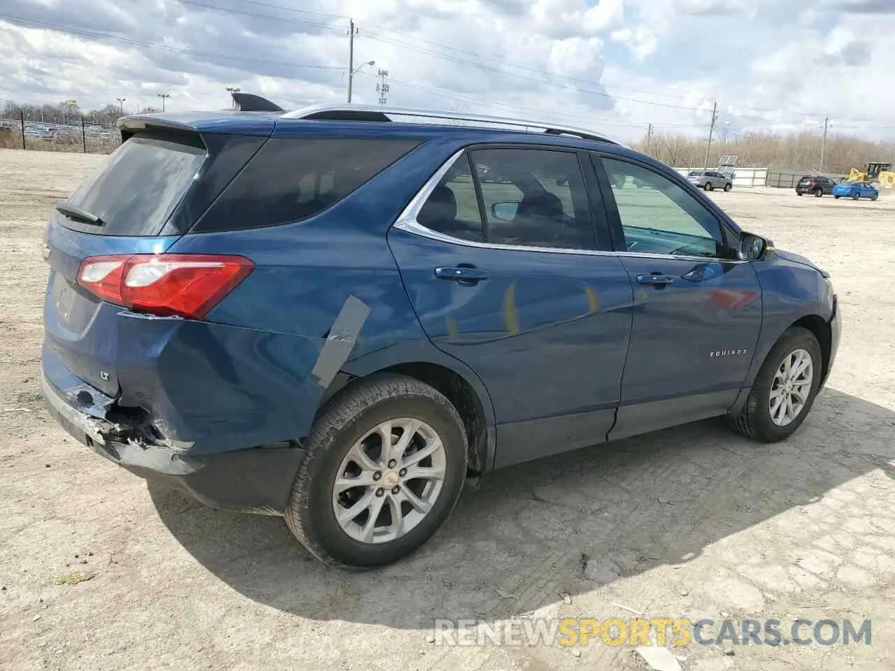 3 fotografías del automóvil dañado 2GNAXKEV1K6107138 CHEVROLET EQUINOX 2019