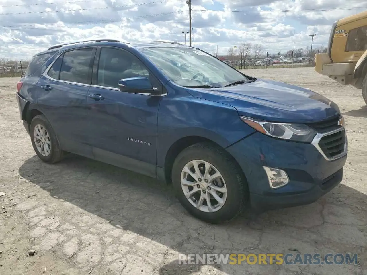 4 fotografías del automóvil dañado 2GNAXKEV1K6107138 CHEVROLET EQUINOX 2019