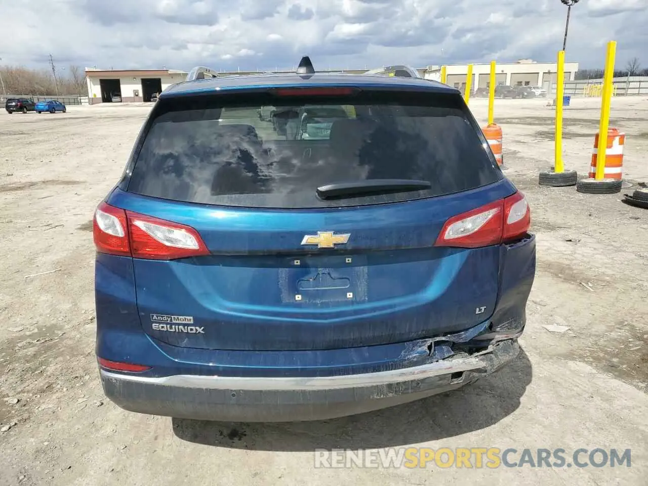 6 fotografías del automóvil dañado 2GNAXKEV1K6107138 CHEVROLET EQUINOX 2019