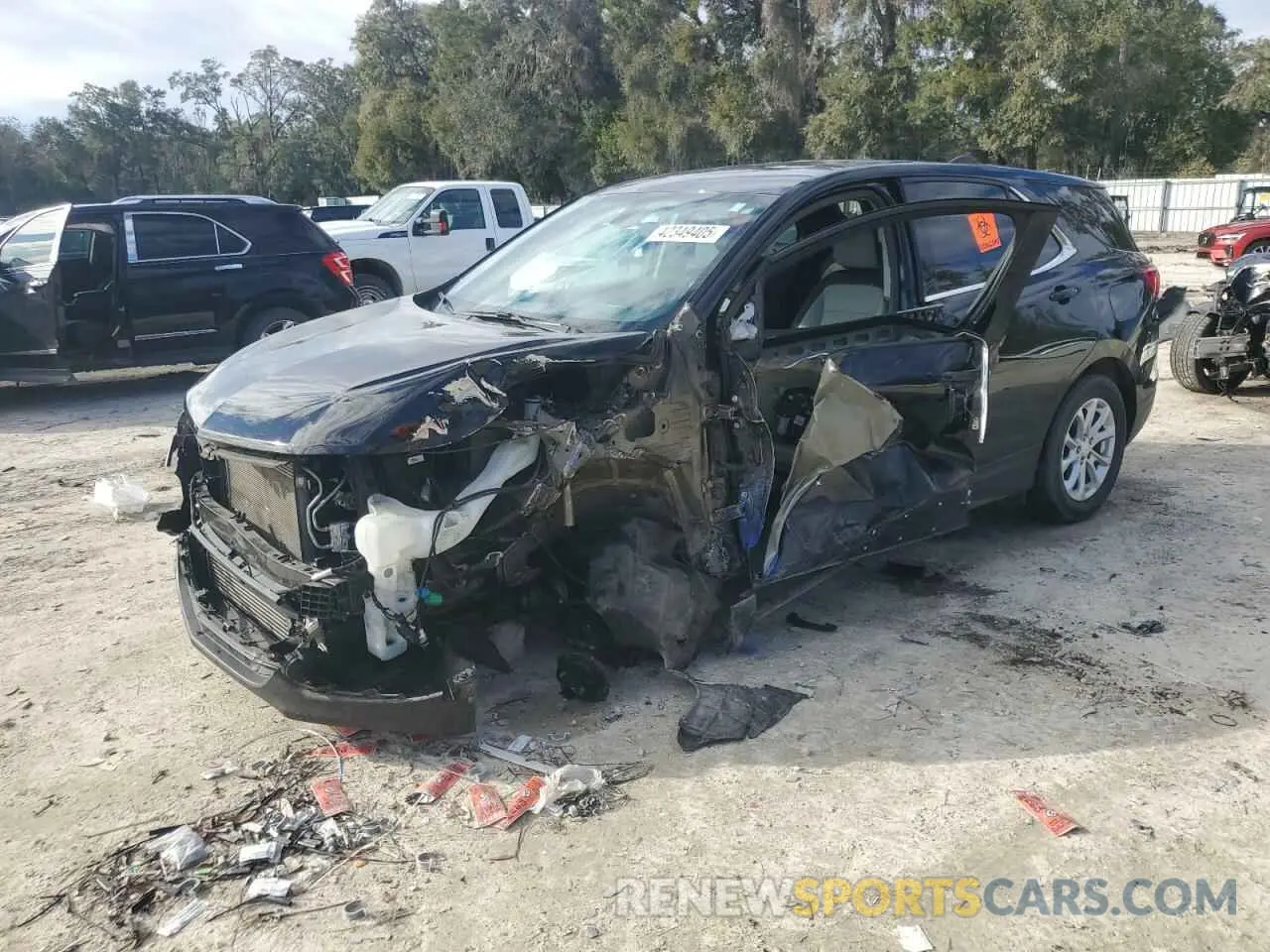 1 fotografías del automóvil dañado 2GNAXKEV1K6154007 CHEVROLET EQUINOX 2019