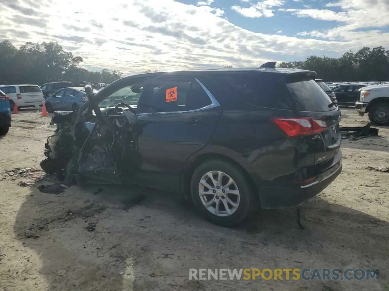 2 fotografías del automóvil dañado 2GNAXKEV1K6154007 CHEVROLET EQUINOX 2019
