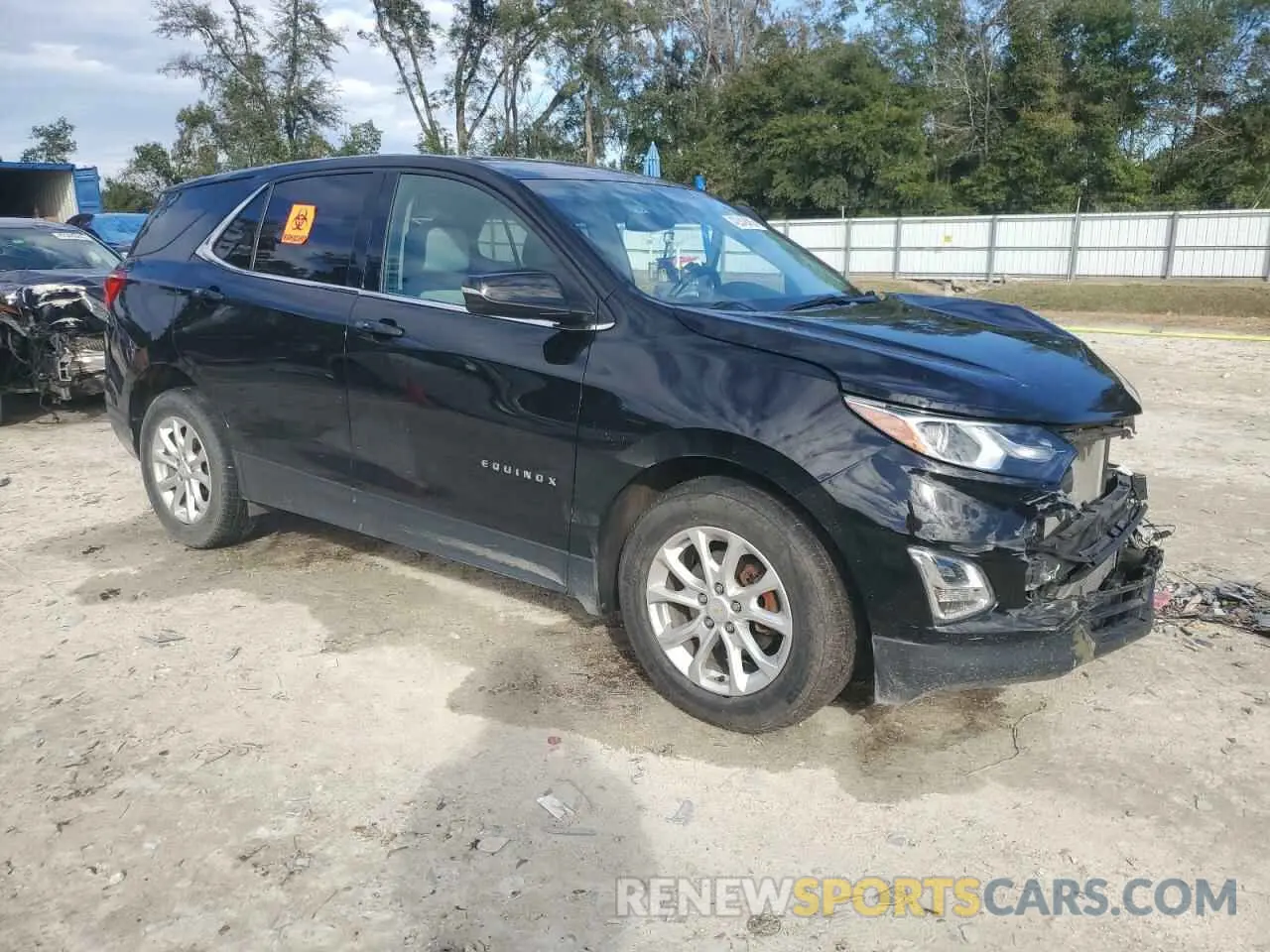 4 fotografías del automóvil dañado 2GNAXKEV1K6154007 CHEVROLET EQUINOX 2019