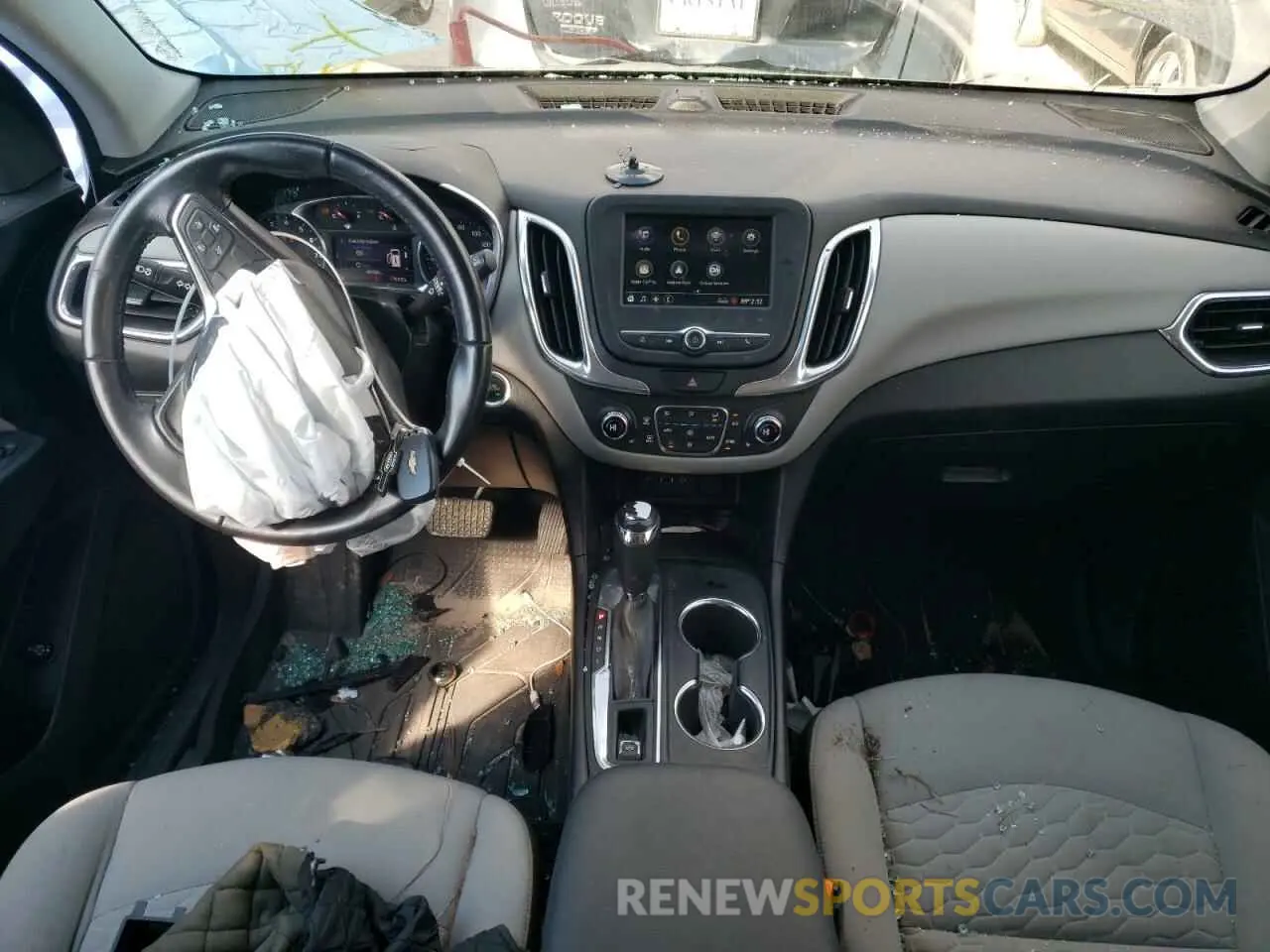 8 fotografías del automóvil dañado 2GNAXKEV1K6154007 CHEVROLET EQUINOX 2019