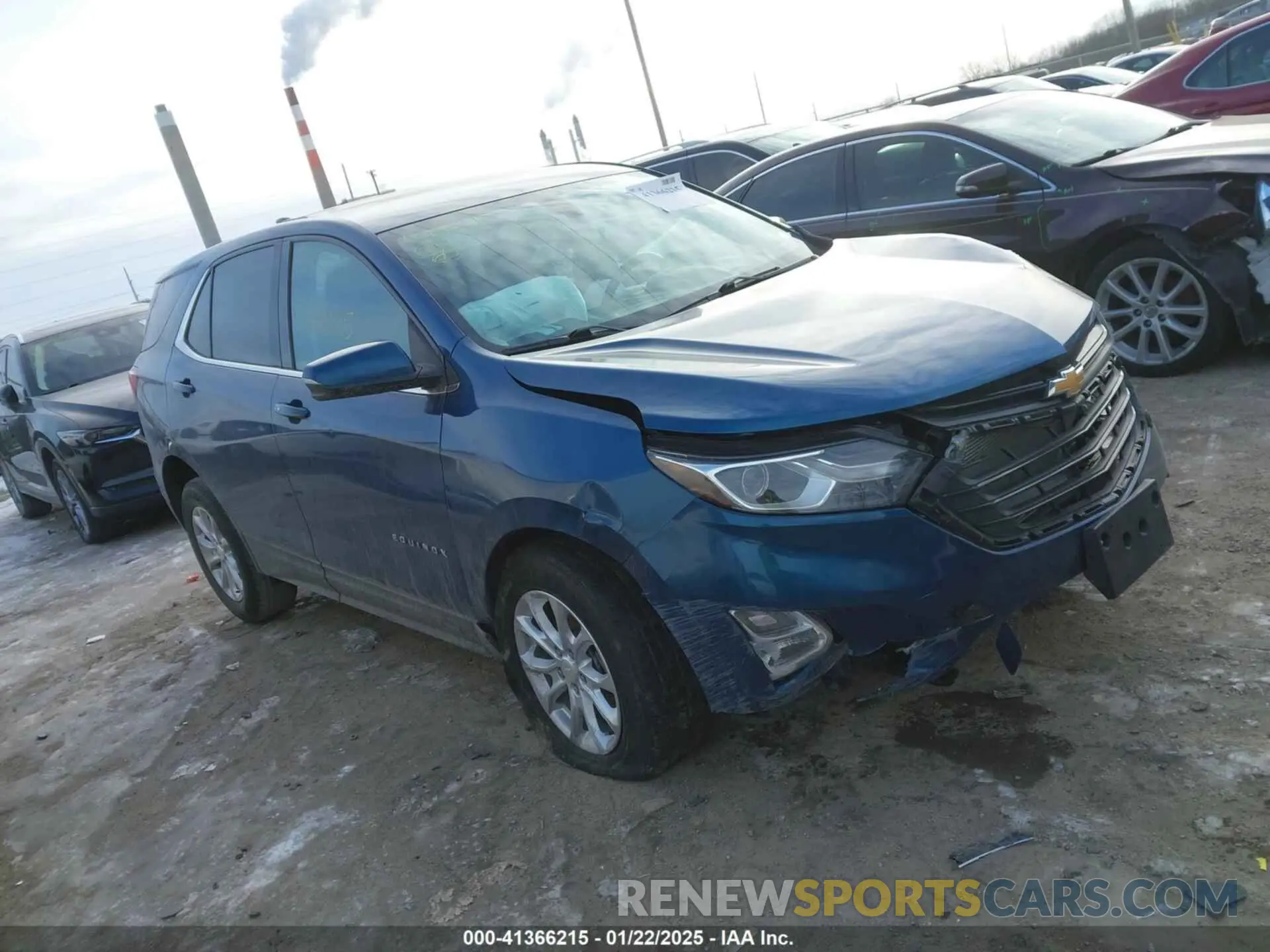 1 fotografías del automóvil dañado 2GNAXKEV1K6174239 CHEVROLET EQUINOX 2019
