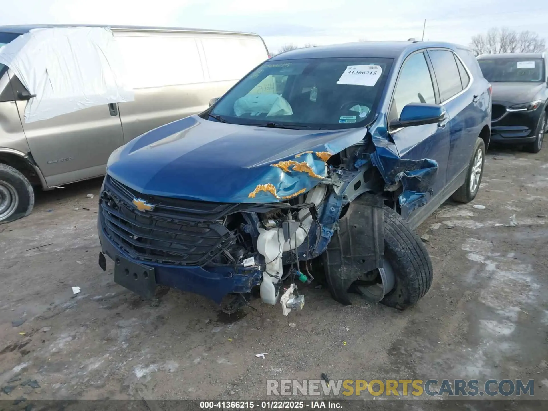 6 fotografías del automóvil dañado 2GNAXKEV1K6174239 CHEVROLET EQUINOX 2019