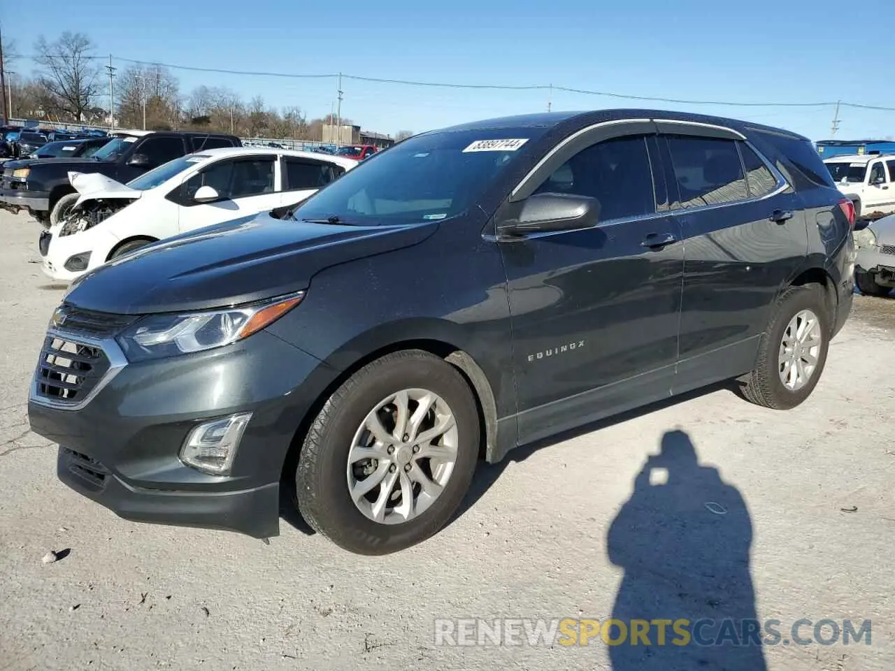 1 fotografías del automóvil dañado 2GNAXKEV1K6198055 CHEVROLET EQUINOX 2019
