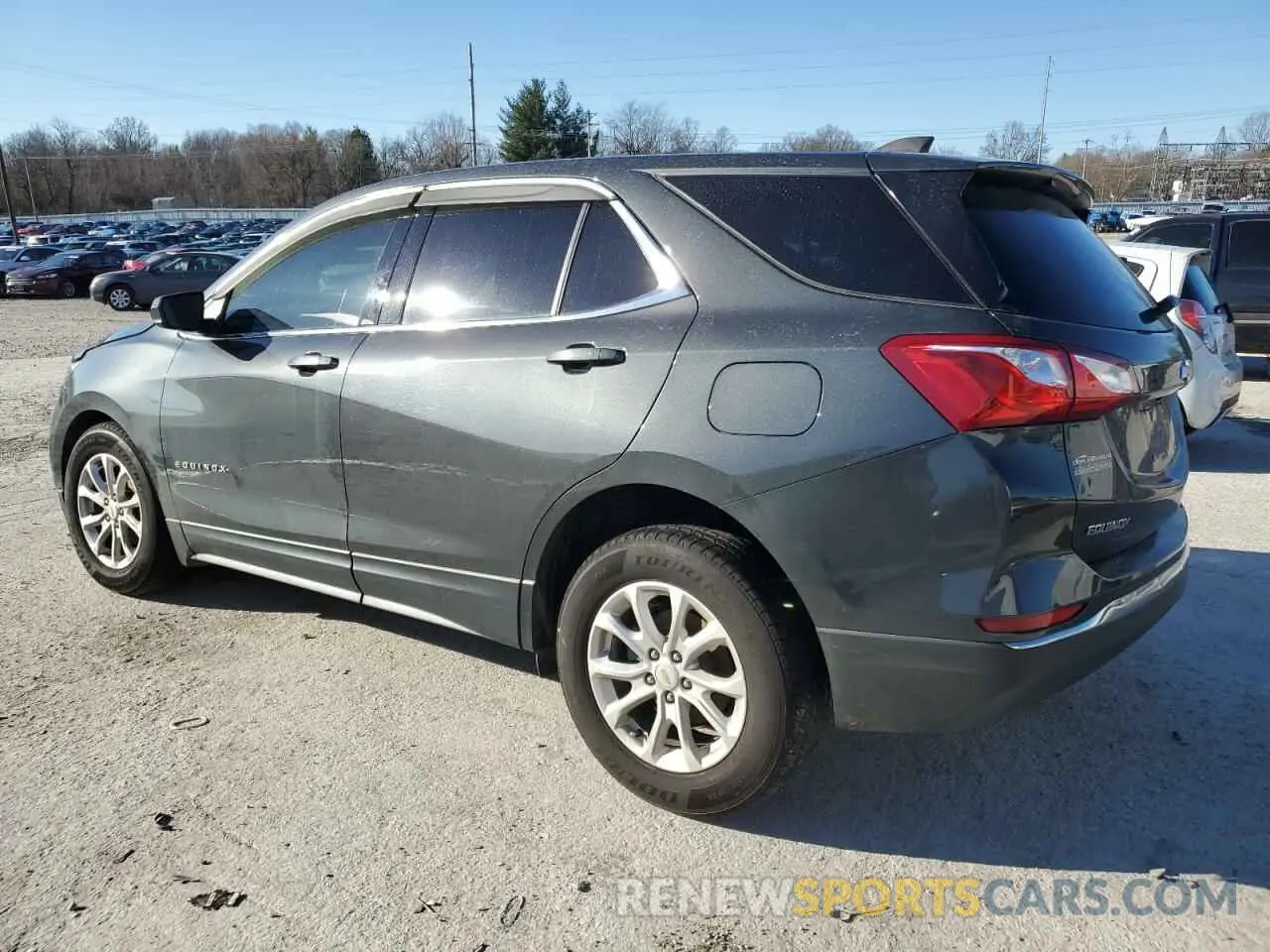 2 fotografías del automóvil dañado 2GNAXKEV1K6198055 CHEVROLET EQUINOX 2019