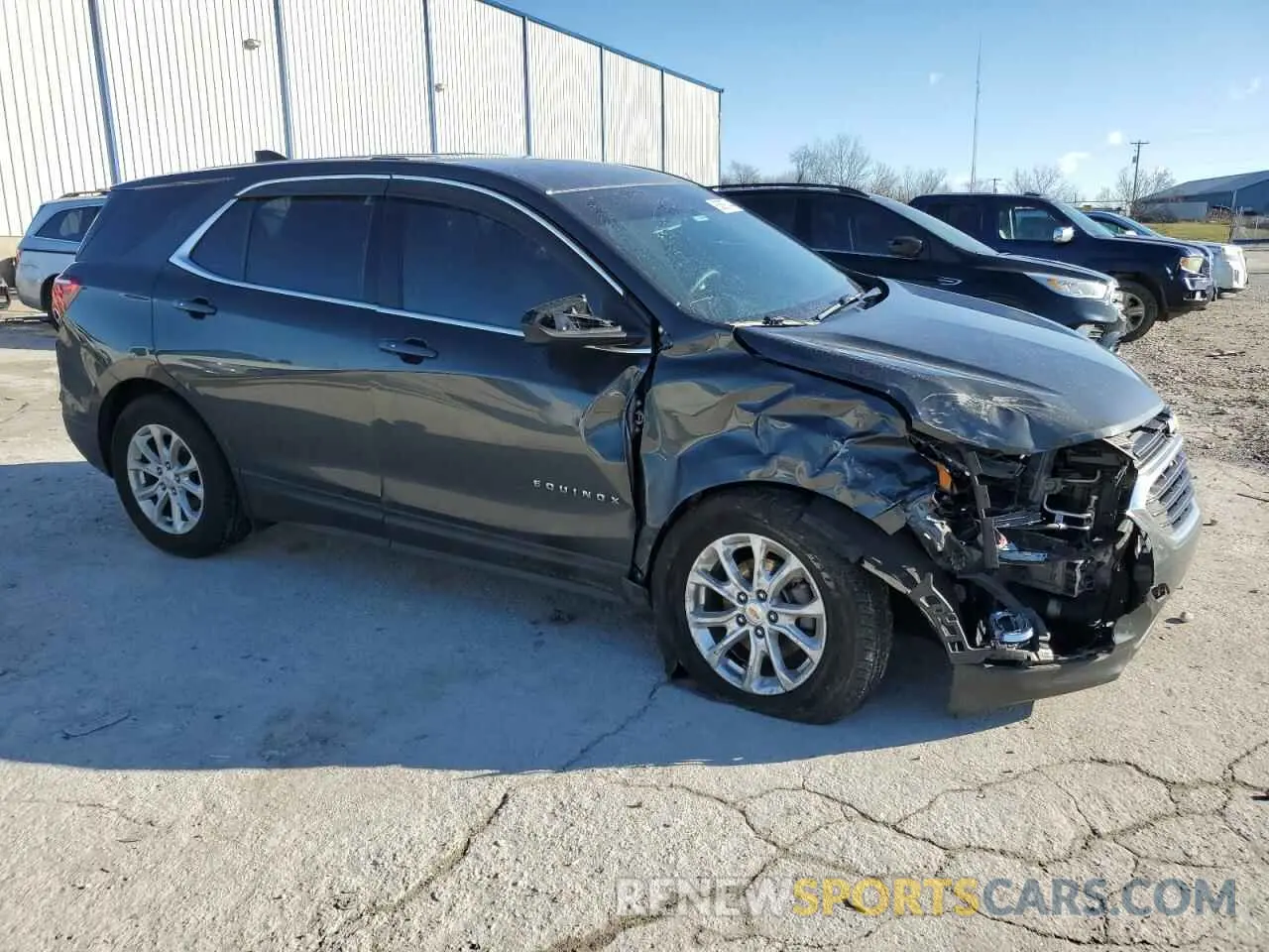 4 fotografías del automóvil dañado 2GNAXKEV1K6198055 CHEVROLET EQUINOX 2019