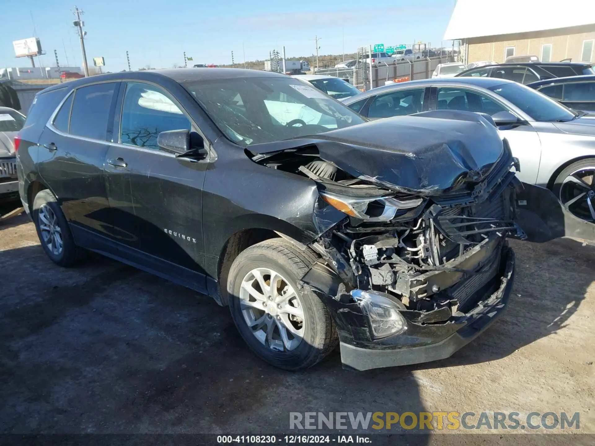 1 fotografías del automóvil dañado 2GNAXKEV2K6119458 CHEVROLET EQUINOX 2019