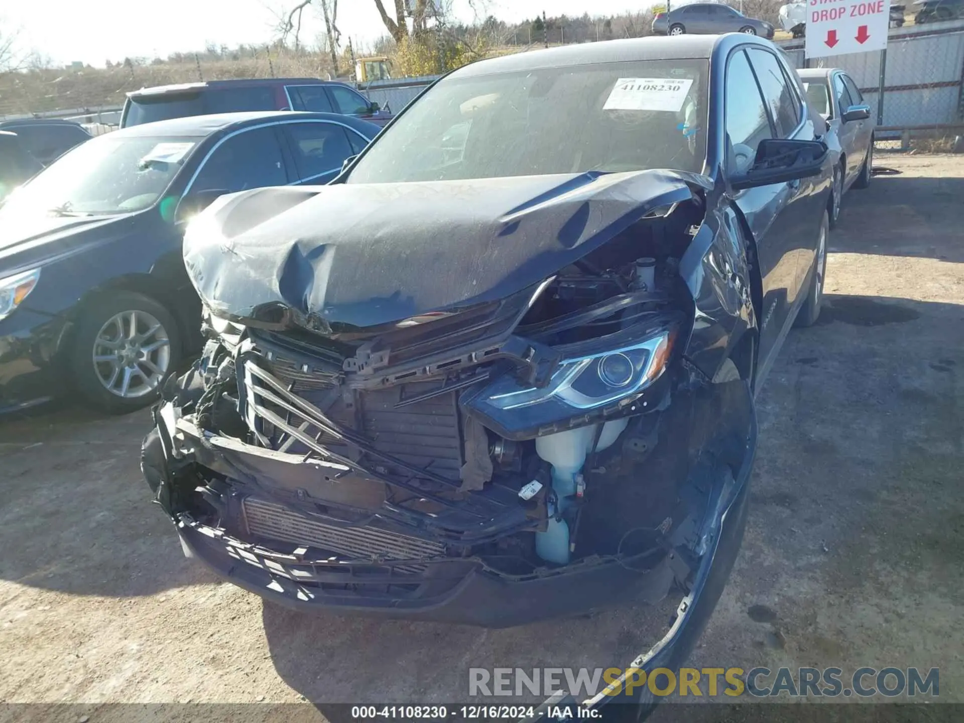 12 fotografías del automóvil dañado 2GNAXKEV2K6119458 CHEVROLET EQUINOX 2019