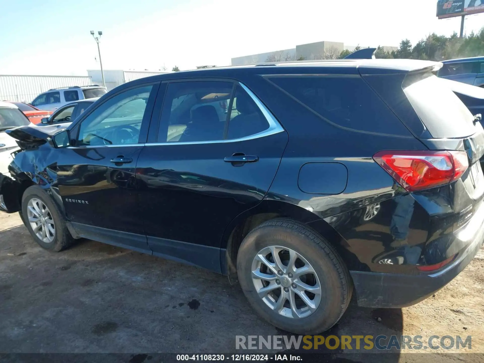 14 fotografías del automóvil dañado 2GNAXKEV2K6119458 CHEVROLET EQUINOX 2019