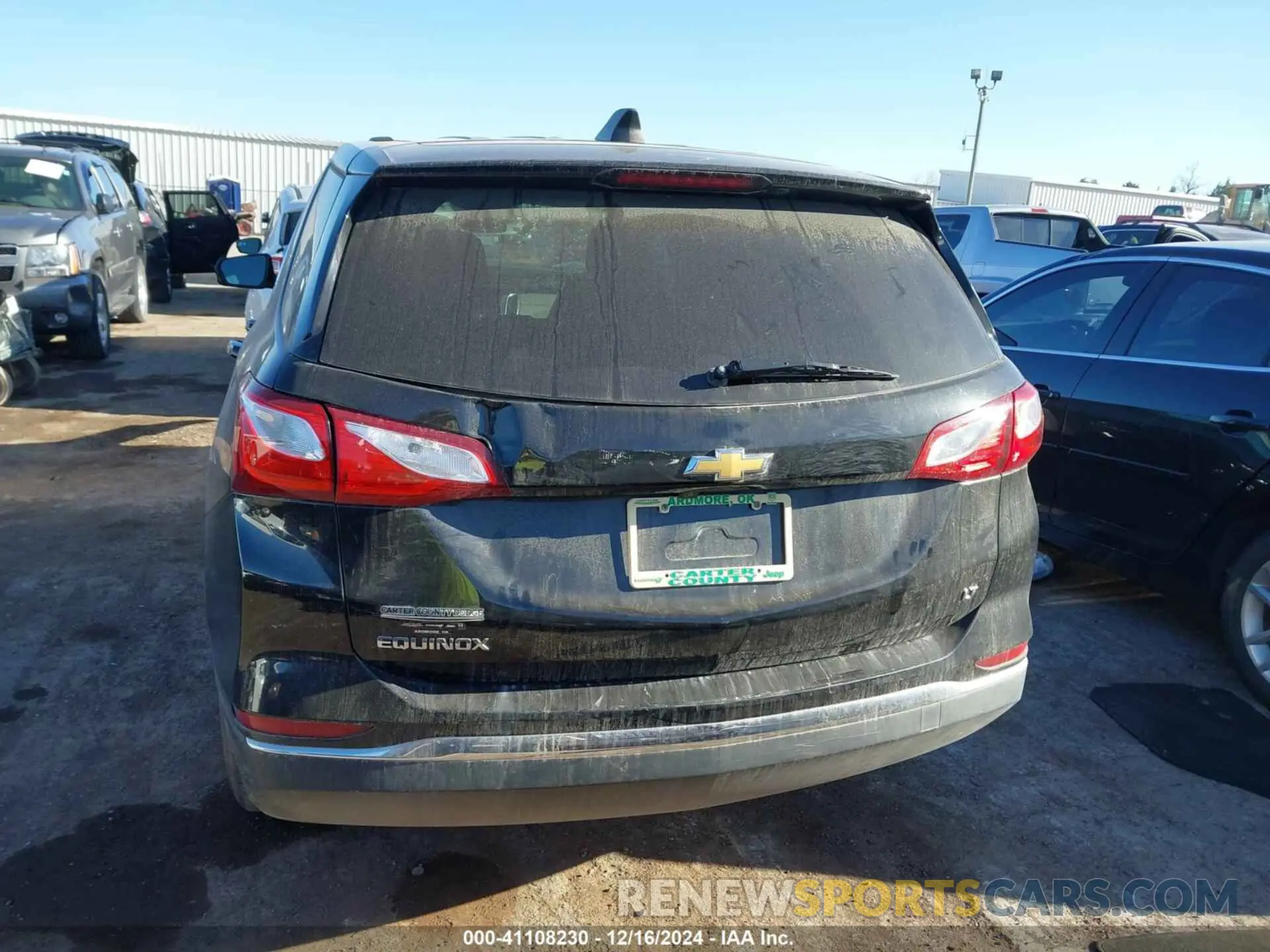 16 fotografías del automóvil dañado 2GNAXKEV2K6119458 CHEVROLET EQUINOX 2019