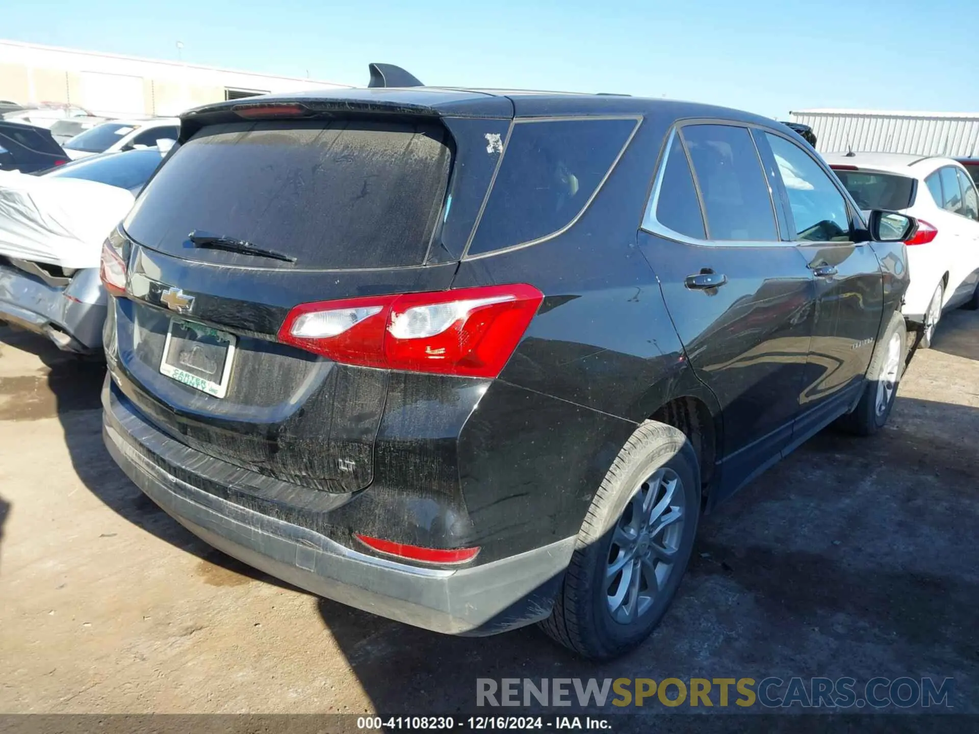 4 fotografías del automóvil dañado 2GNAXKEV2K6119458 CHEVROLET EQUINOX 2019