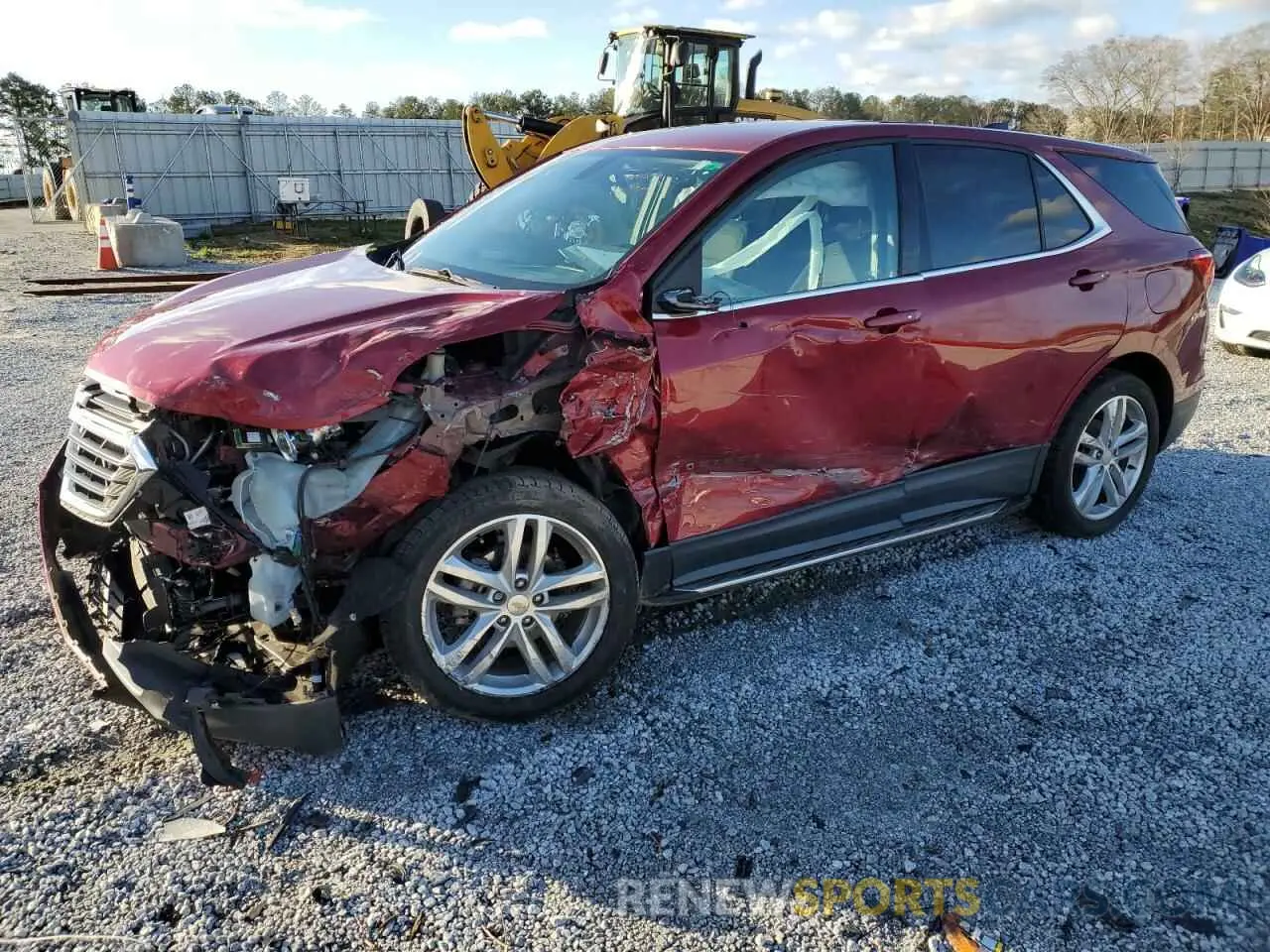 1 fotografías del automóvil dañado 2GNAXKEV2K6132078 CHEVROLET EQUINOX 2019