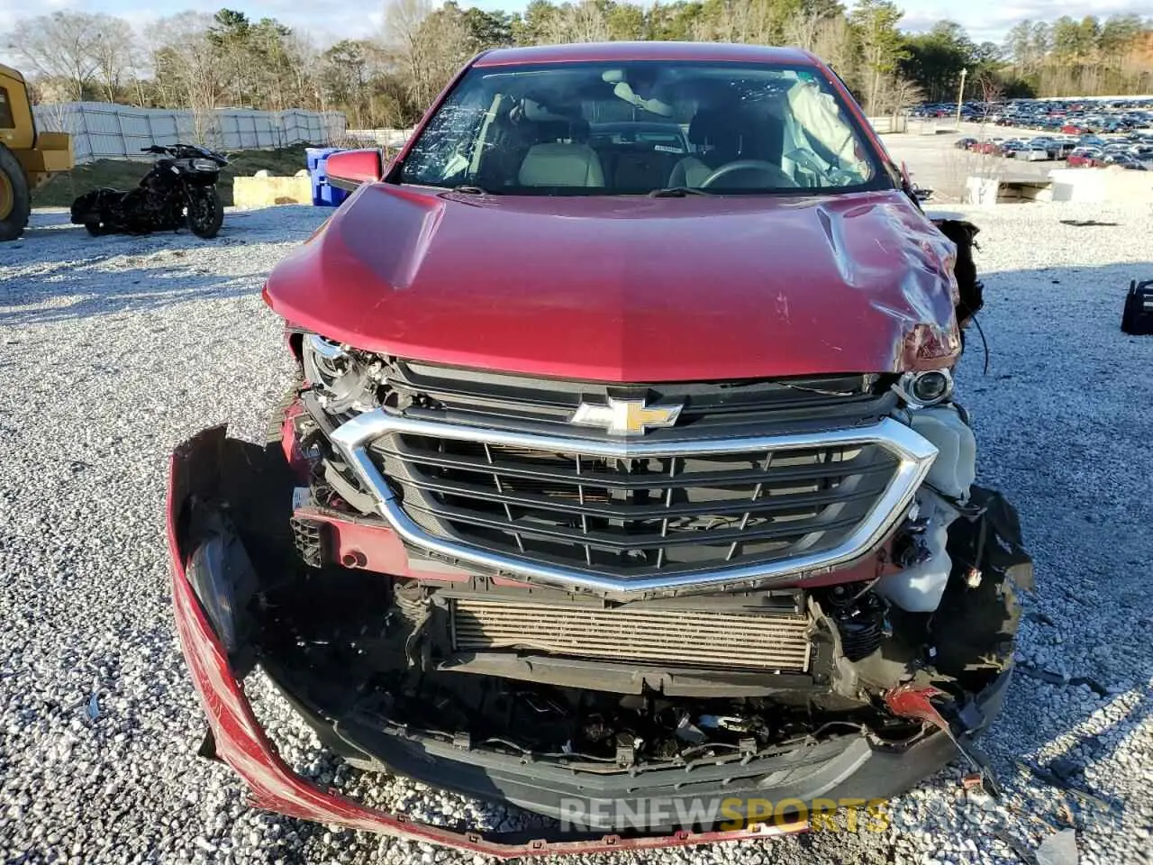5 fotografías del automóvil dañado 2GNAXKEV2K6132078 CHEVROLET EQUINOX 2019