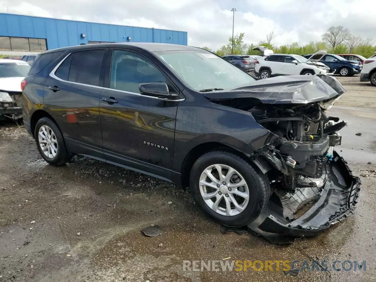 4 fotografías del automóvil dañado 2GNAXKEV2K6164125 CHEVROLET EQUINOX 2019