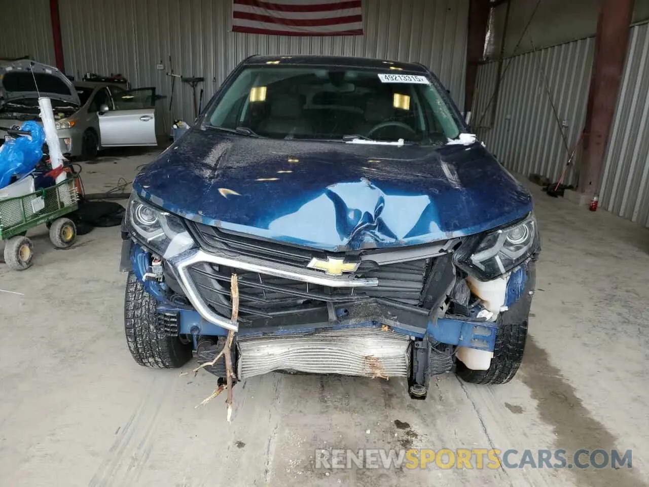 5 fotografías del automóvil dañado 2GNAXKEV2K6276729 CHEVROLET EQUINOX 2019